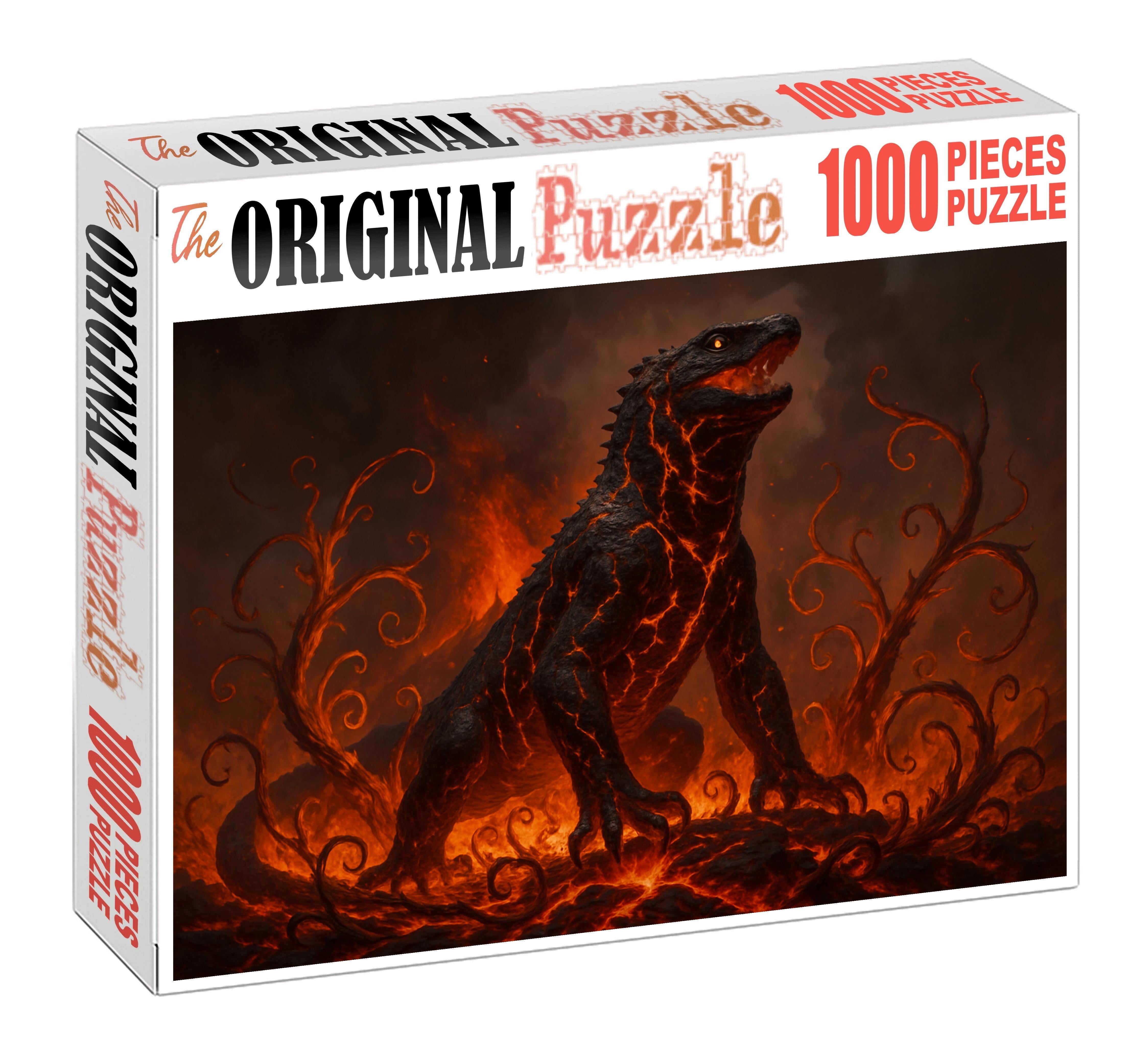 Embervine Basilisk 100 Piece Puzzle