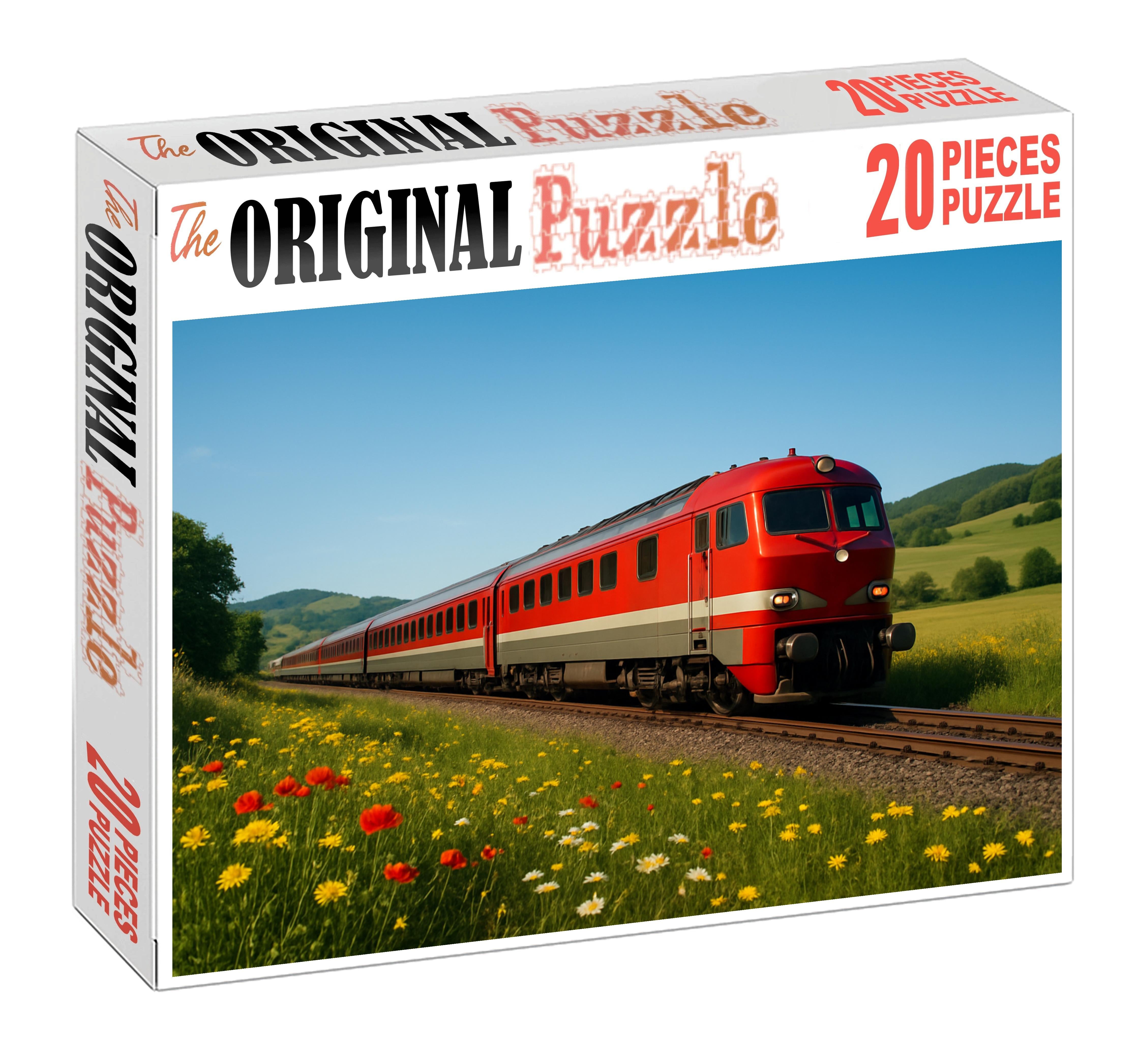 Crimson Horizon Diesel Express 20 Piece Puzzle
