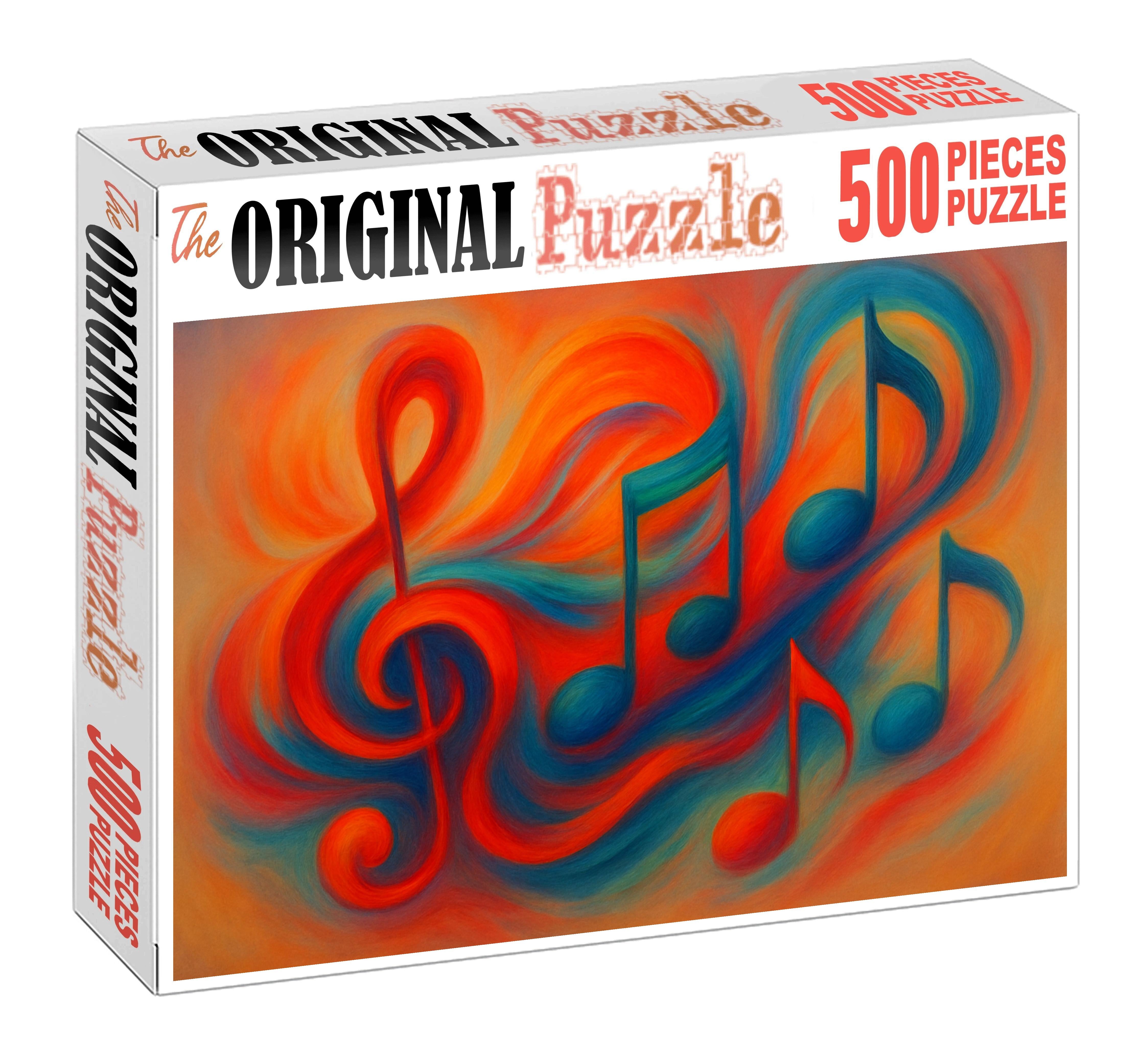 Chromatic Symphony Of The Mind 20 Piece Puzzle