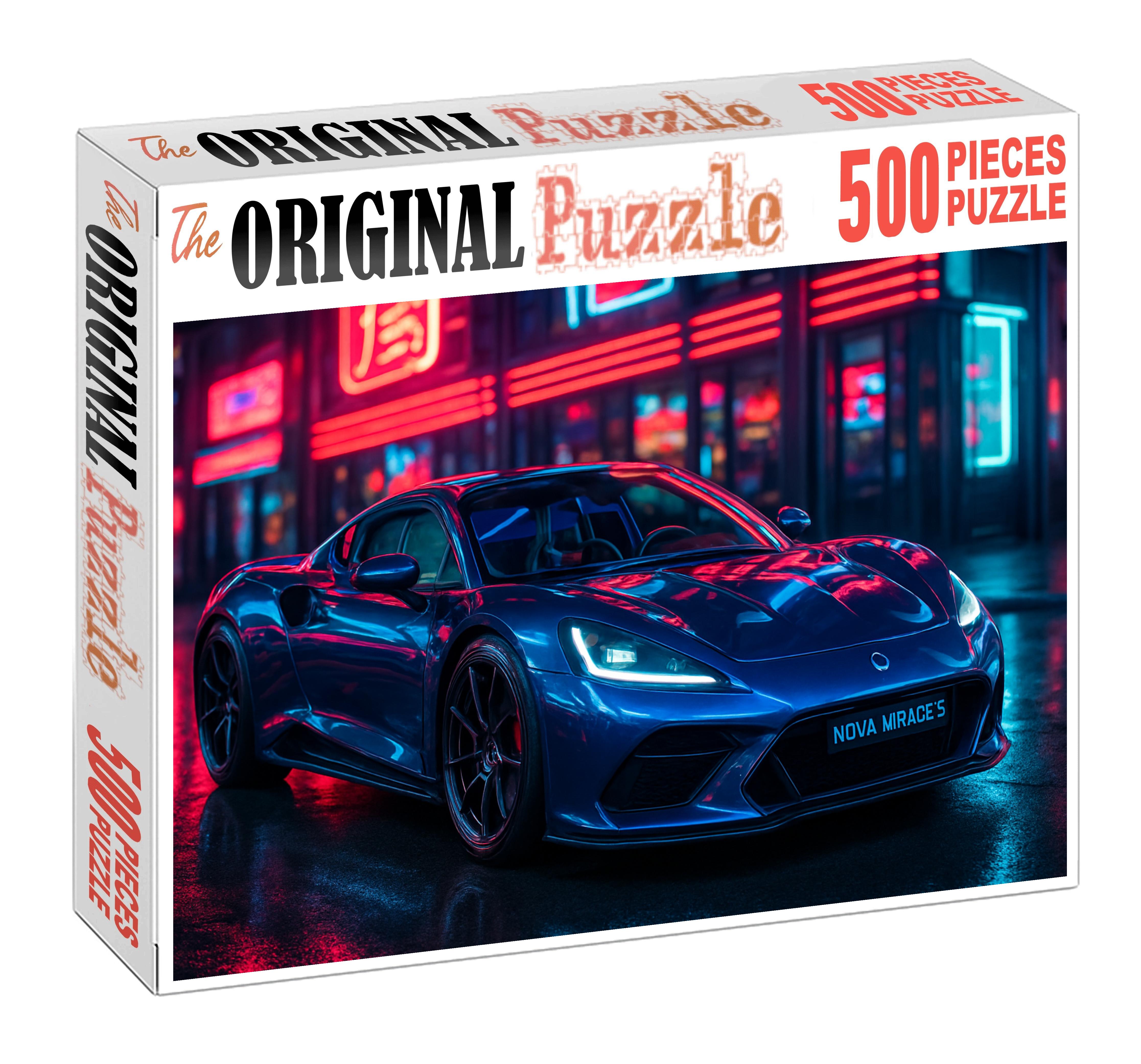 Nova Mirage S Sleek Hybrid Sports Speedster 20 Piece Puzzle