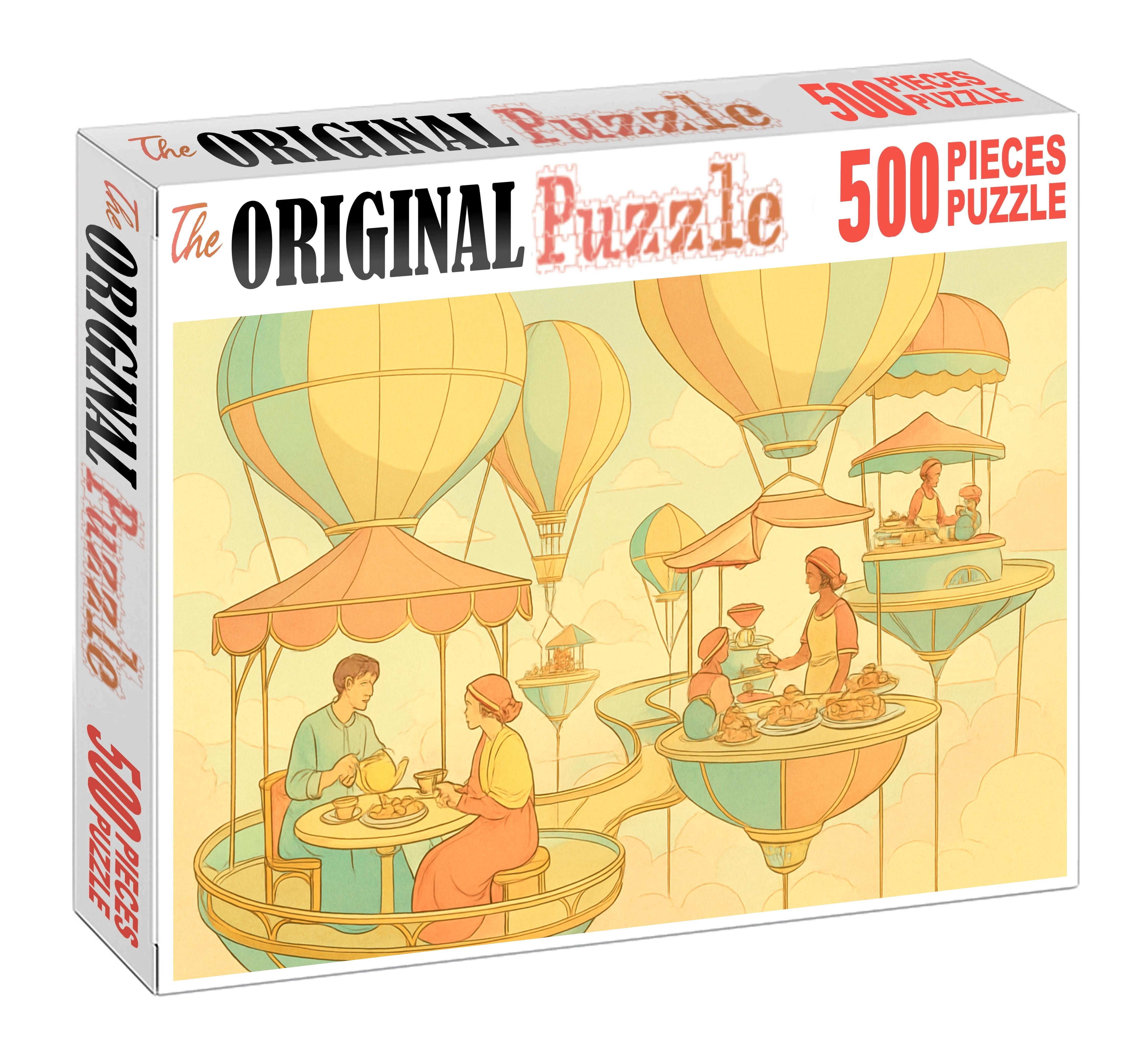 The Tea Time Balloon Market Puzzle Collection