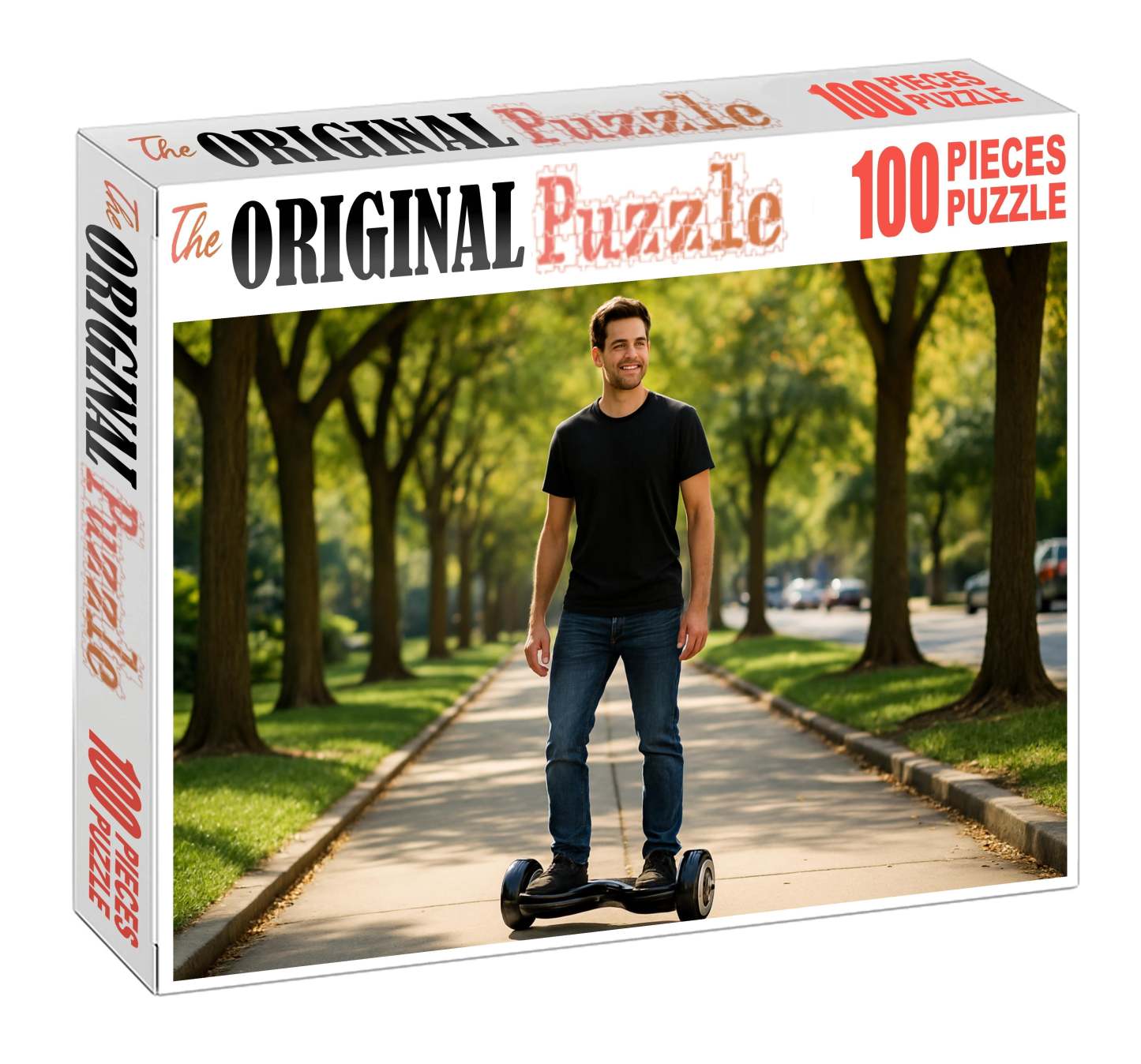 Electric Personal Hoverboard Puzzle For Kids