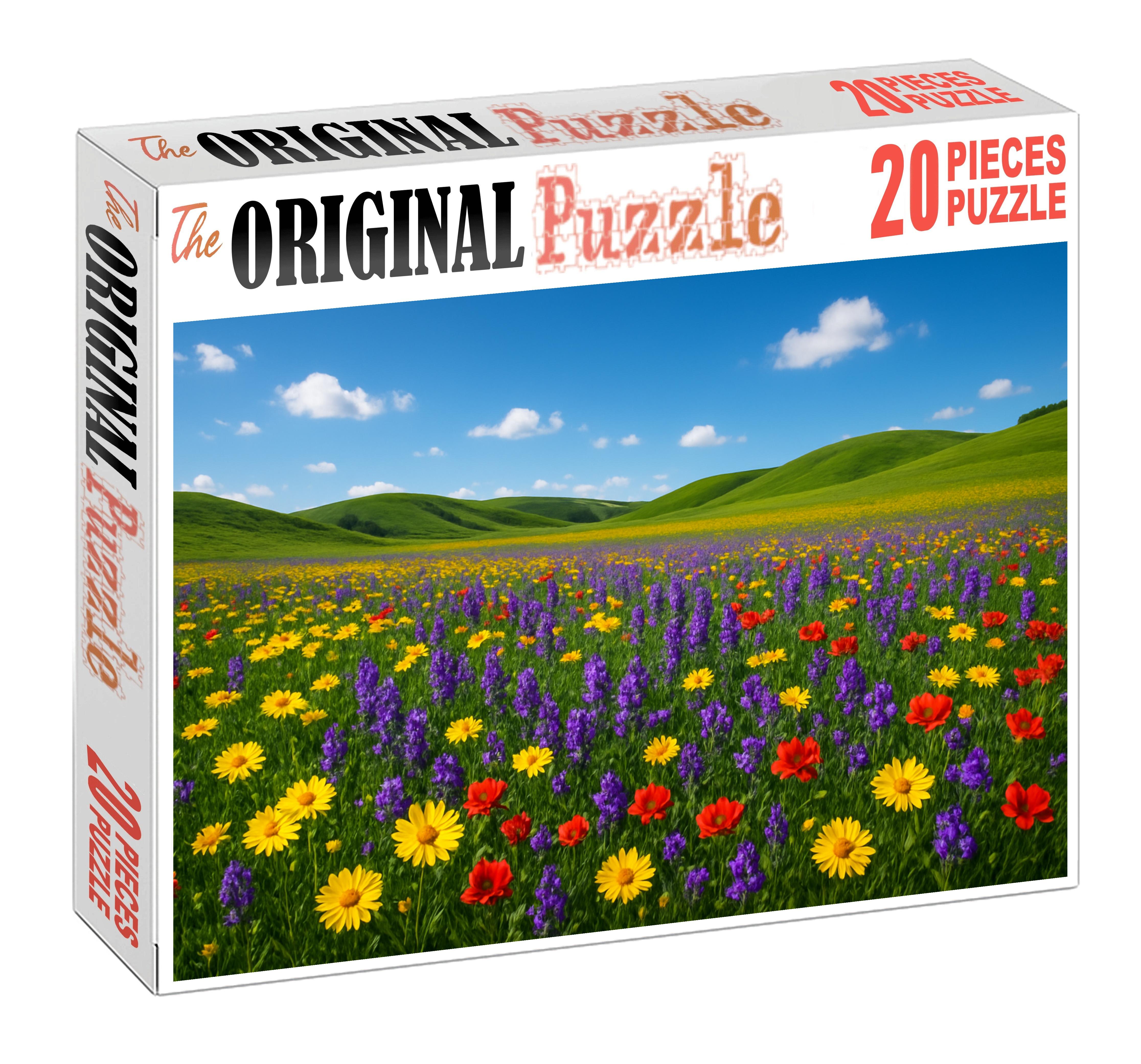 Wildflower Meadow Vista 100 Piece Puzzle