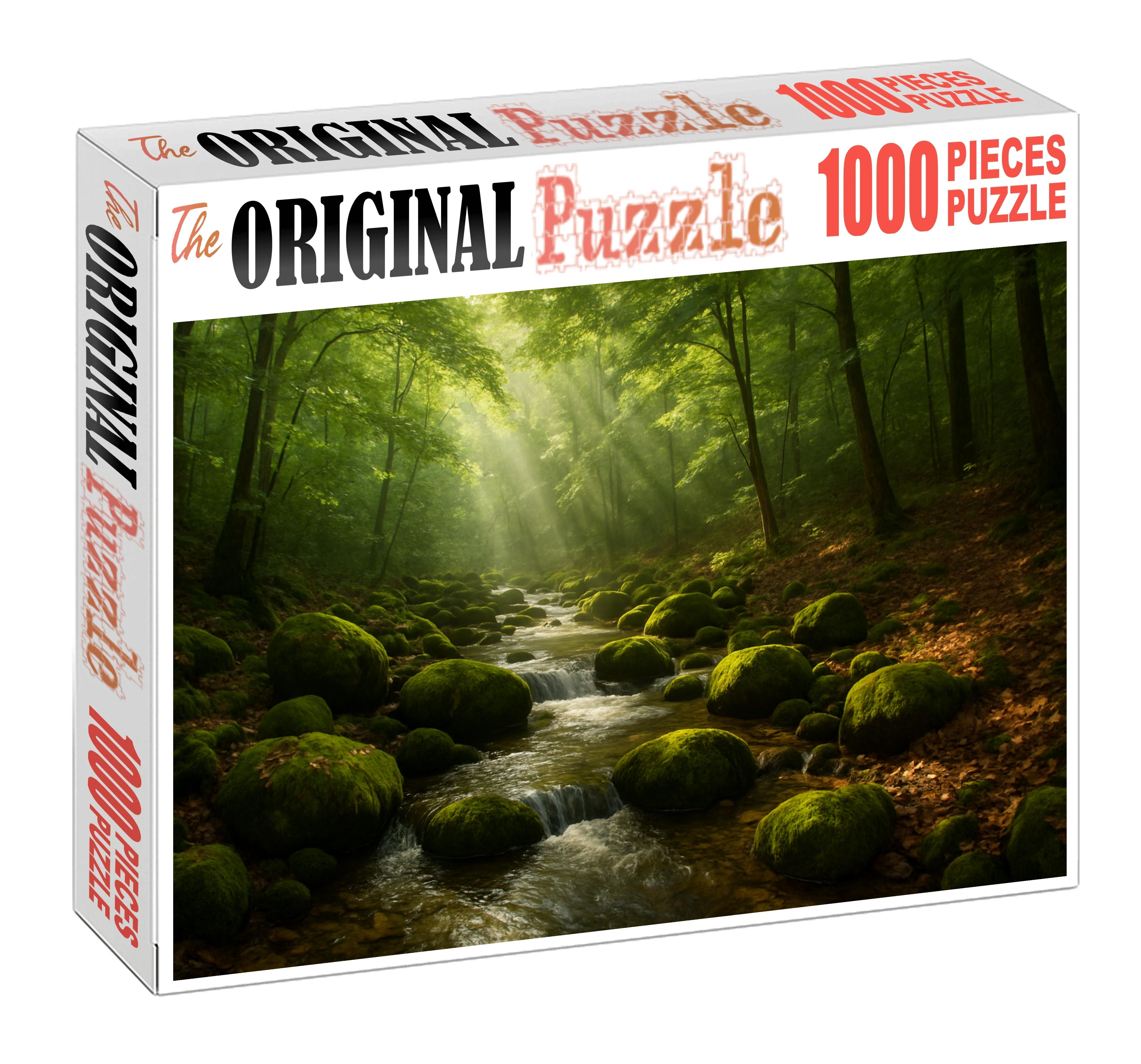 Mossy Forest Stream Puzzle Collection