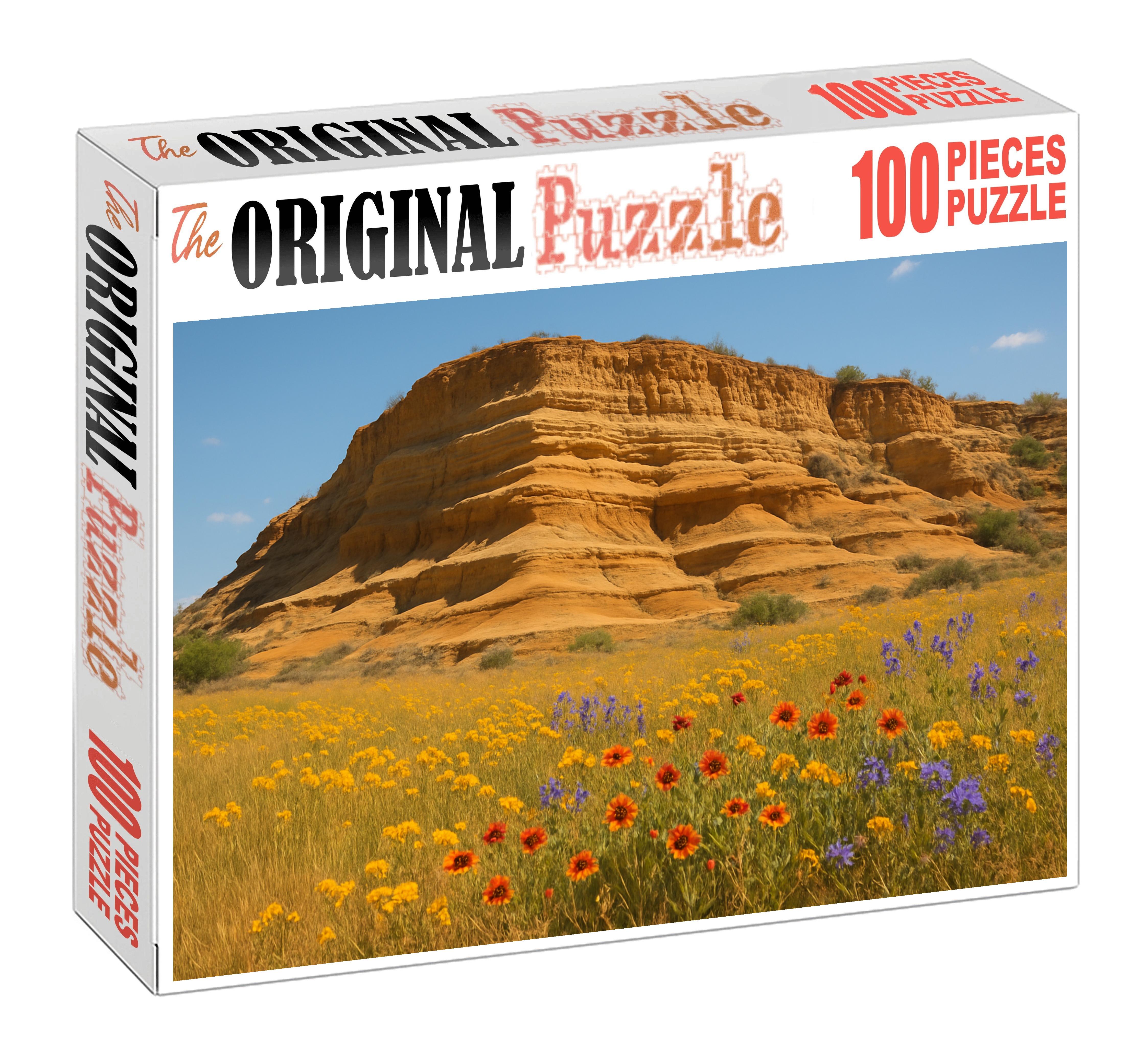 Golden Meadow Bluff 200 Piece Puzzle