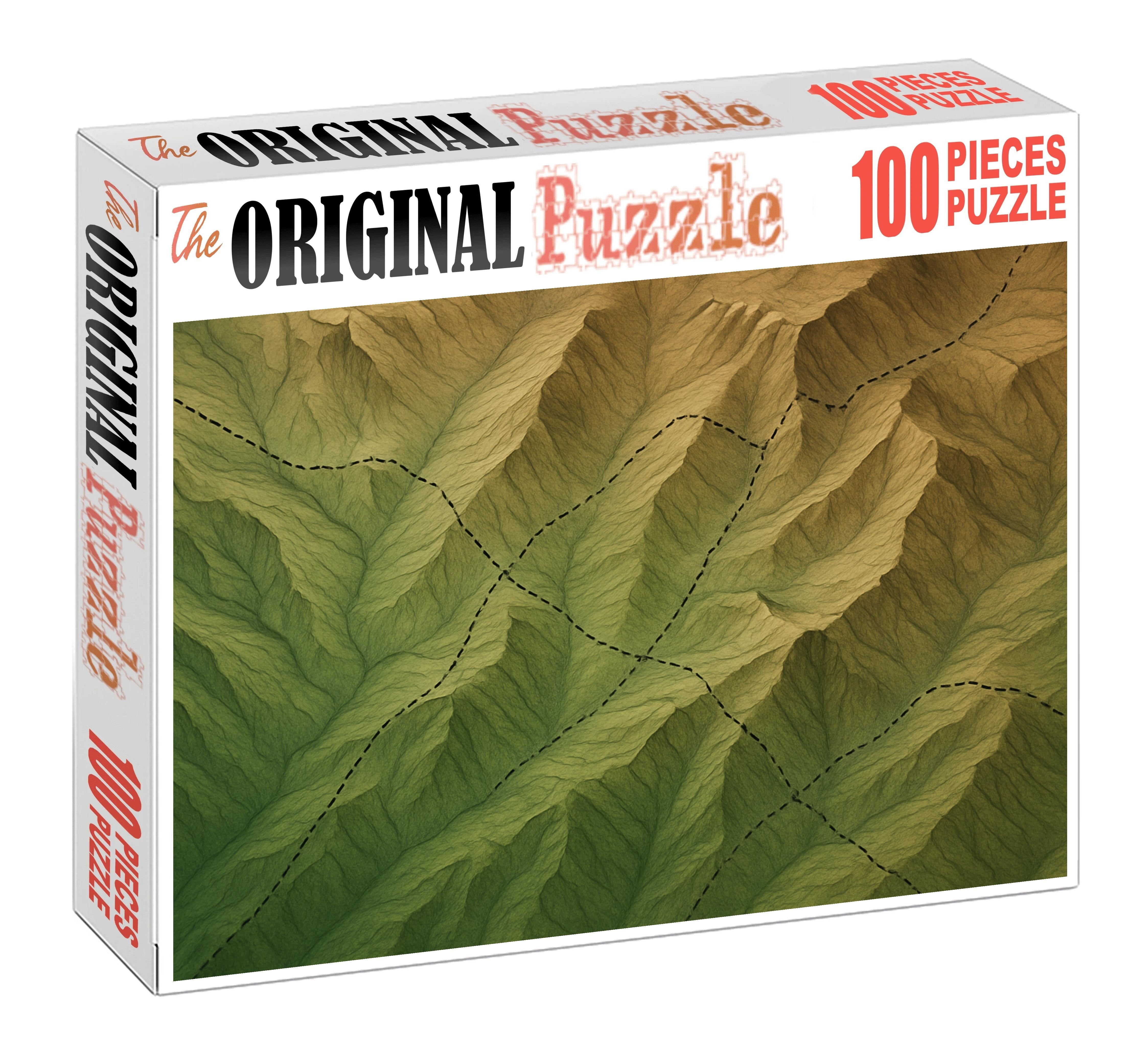 Mountain Pass Accessibility And Terrain Slope Map Challenging Puzzles