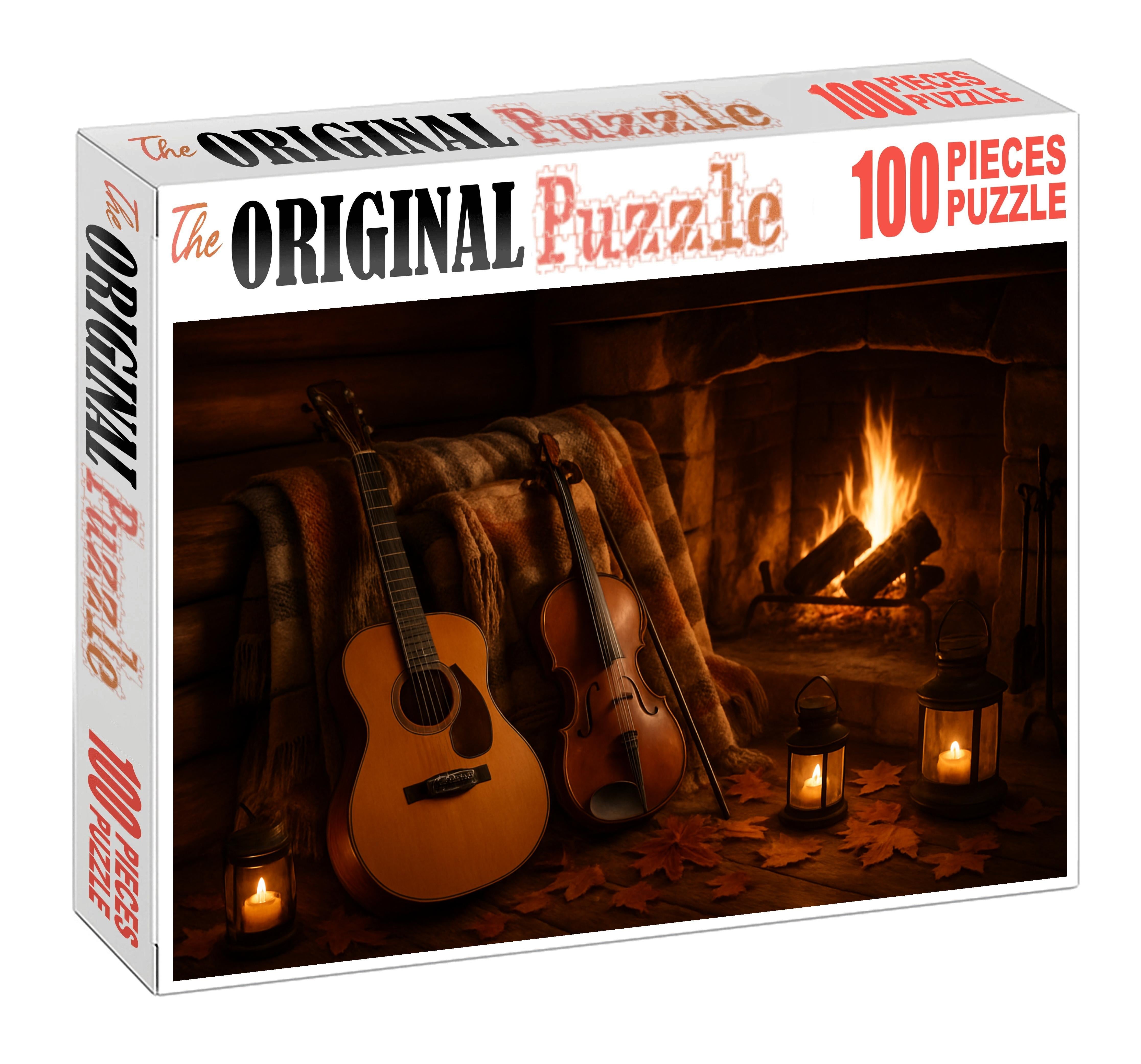 Indie Folk Revival Earthy Tones And Intimate Storytelling 50 Piece Puzzle
