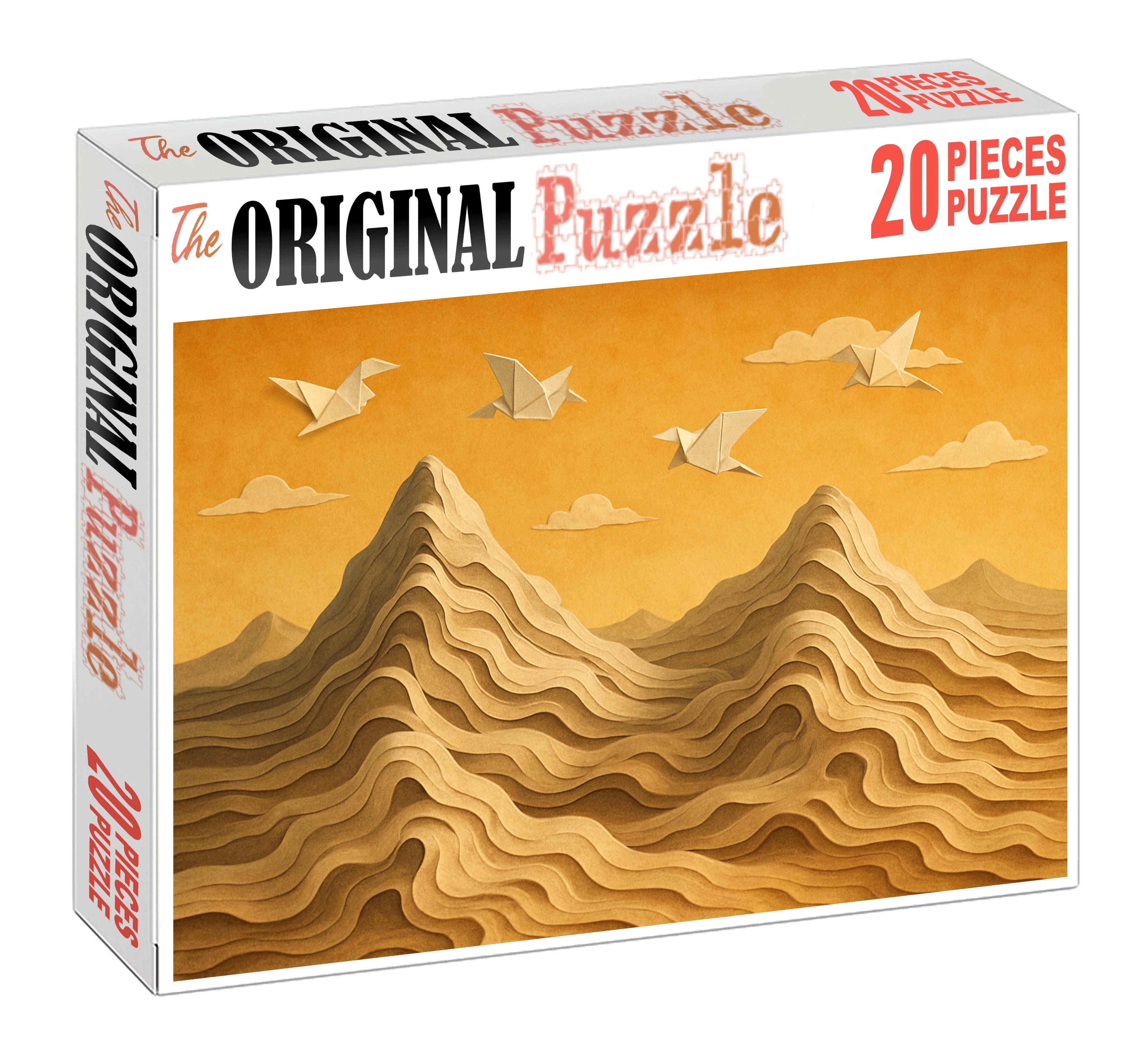 The Veil Of Melting Paper Mountains Puzzle Collection