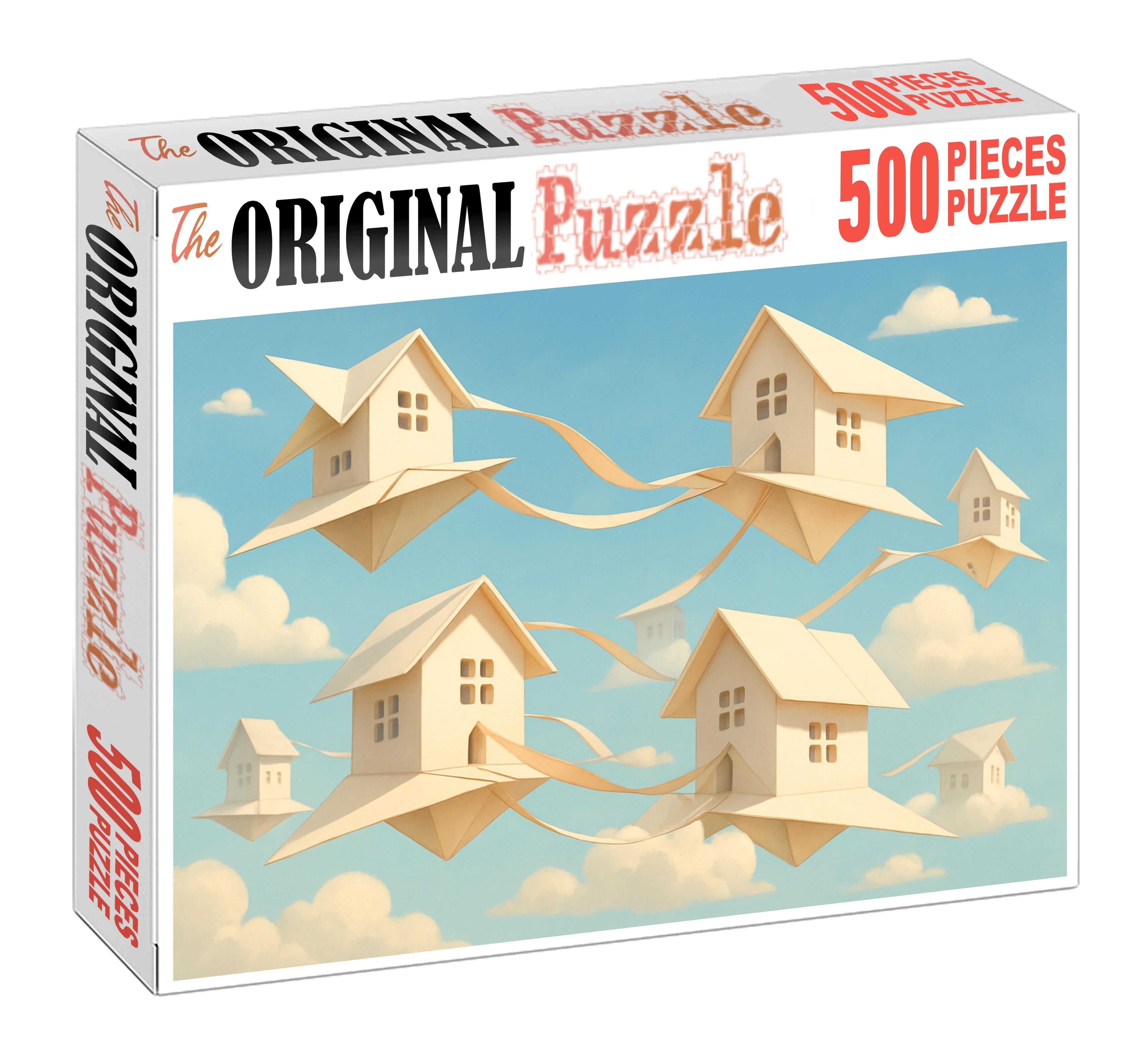 Whispering Paper Airplane Village Challenging Puzzles