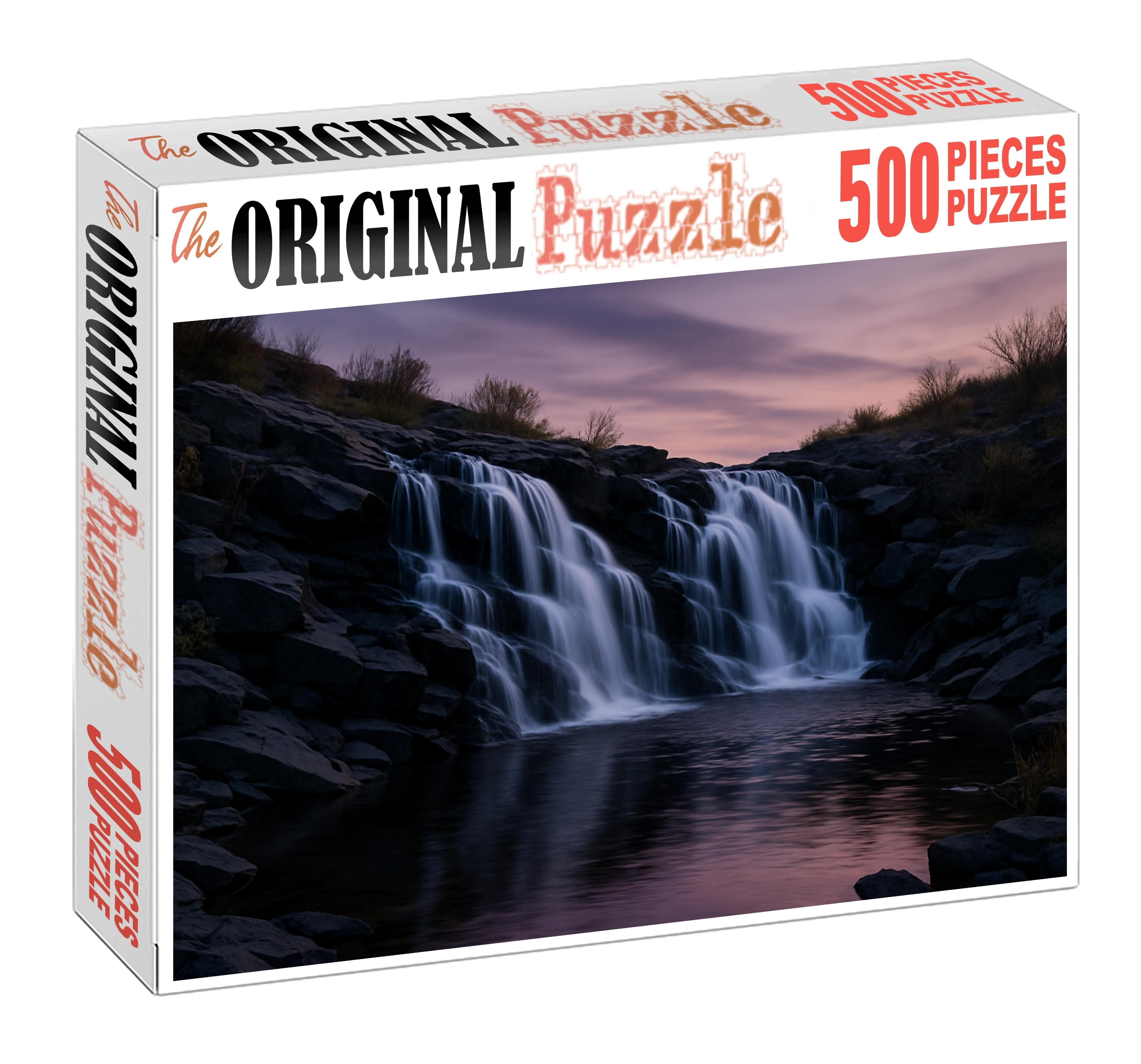 Twilight Silver Cascade 200 Piece Puzzle