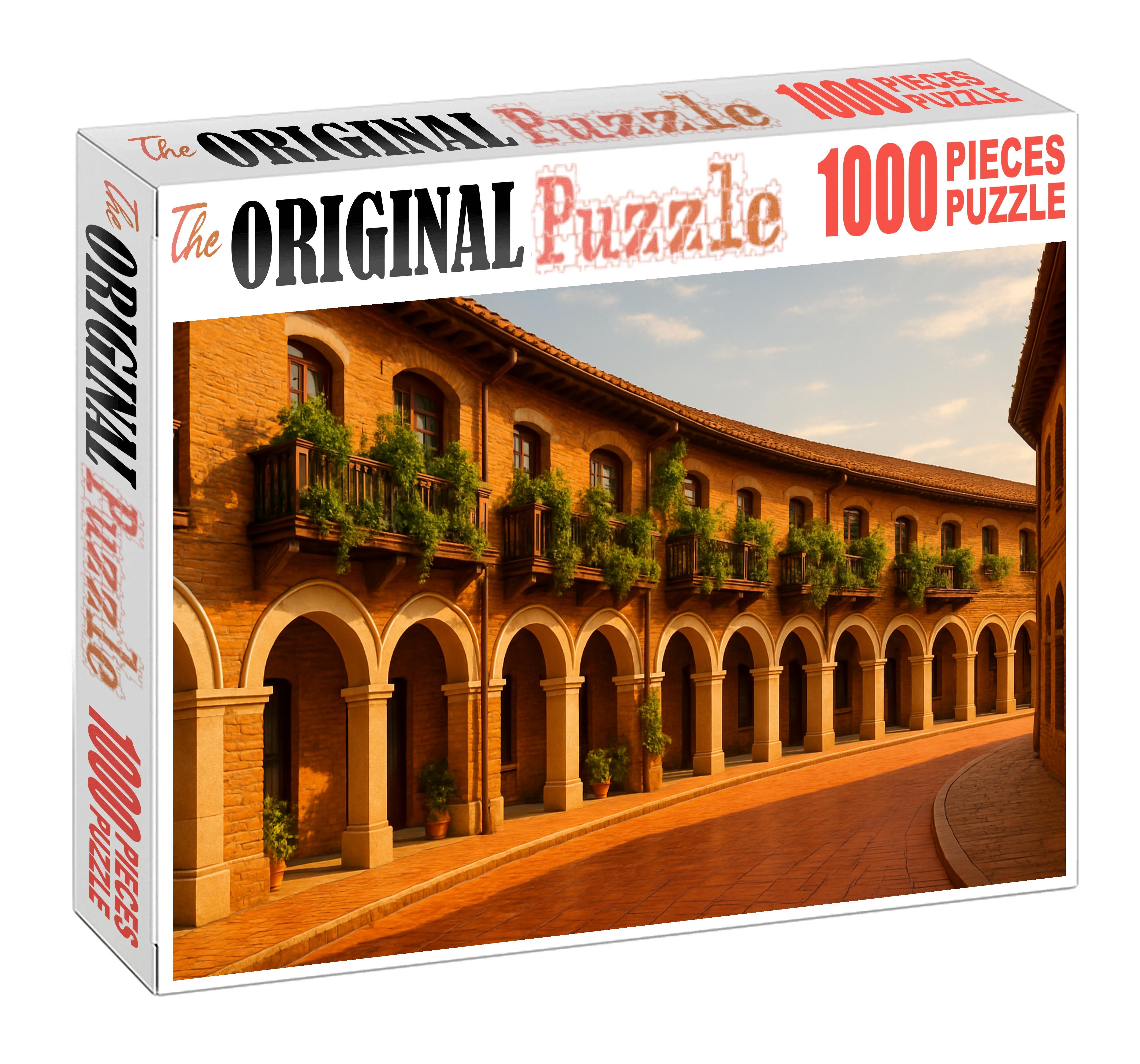 Amber Brick Crescent 100 Piece Puzzle