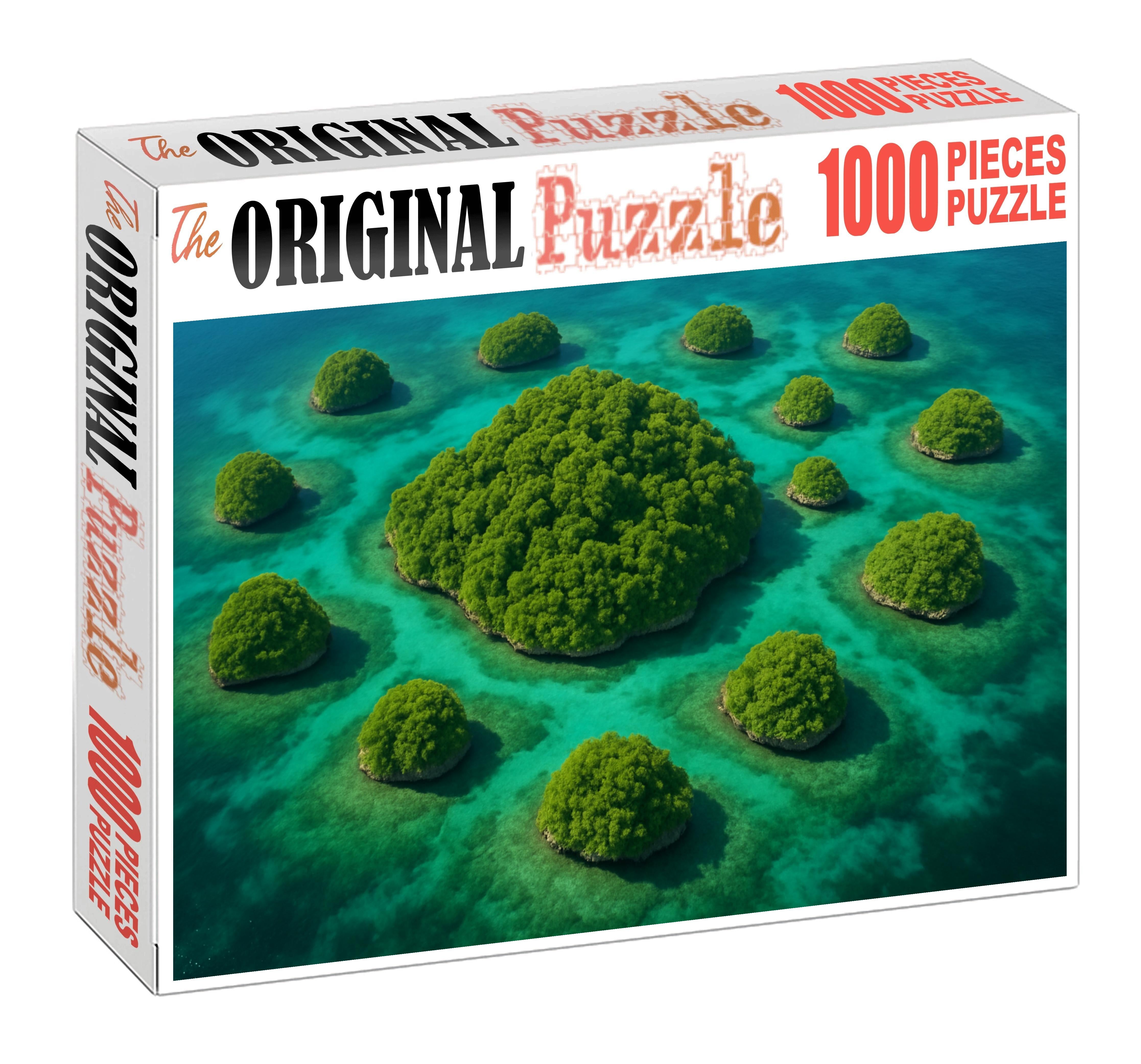 Emerald Archipelago Haven Unique Puzzle Design