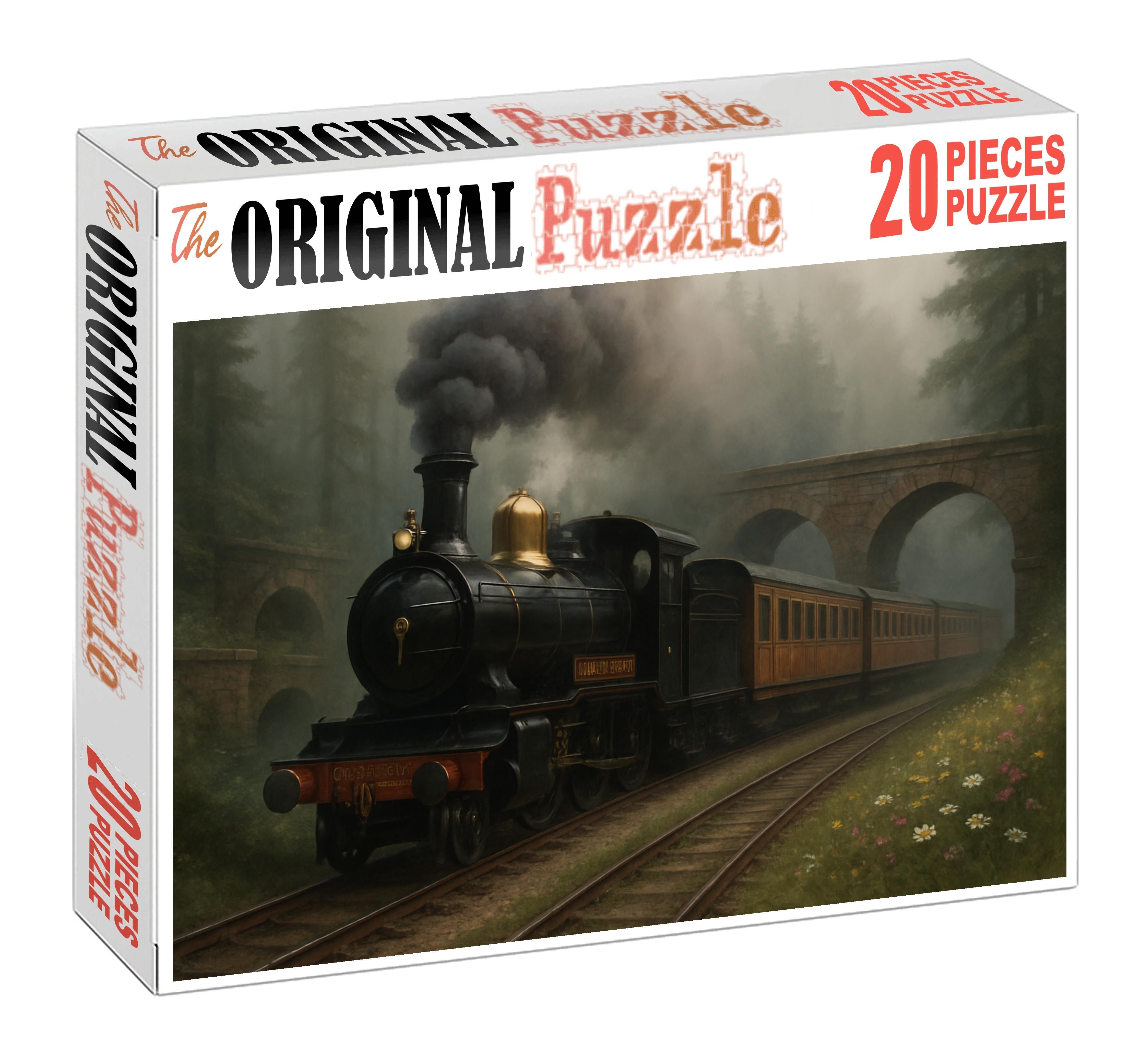 Velvet Stream Steam Locomotive Puzzle For Adults
