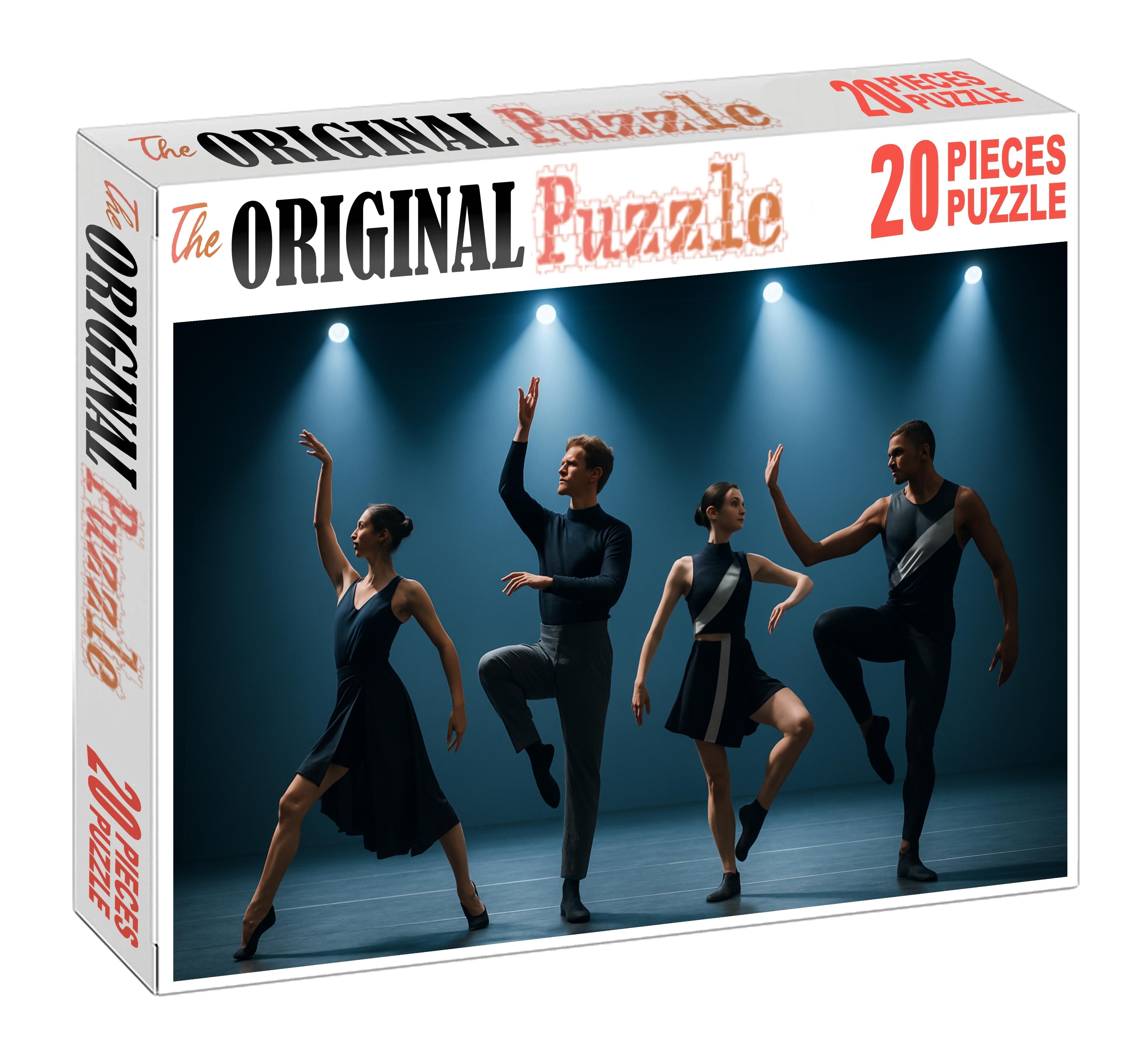 Modern Ballet Fusion Elegant Movement Meets Contemporary Edge Premium Puzzle Pieces