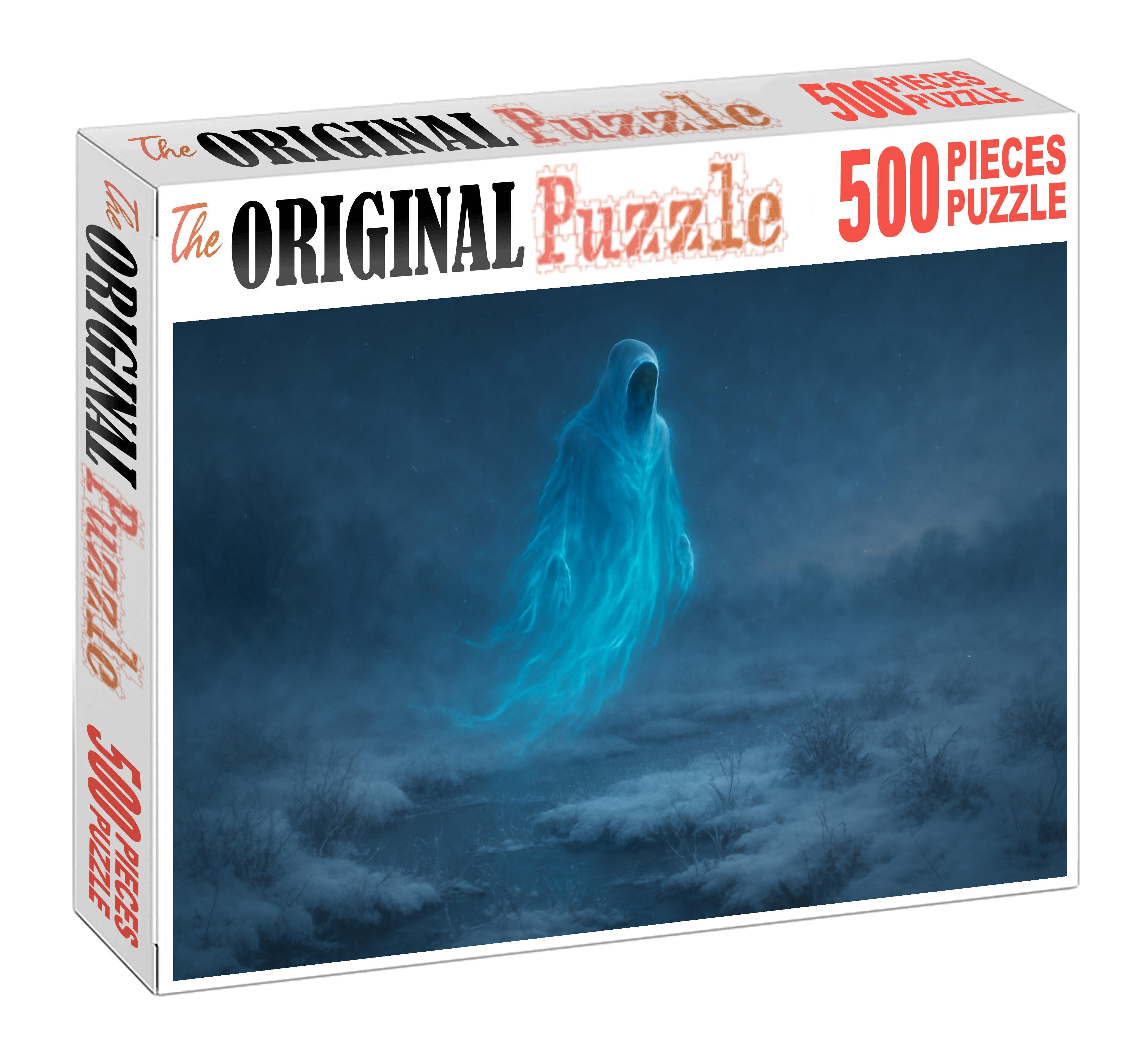 Glacierfen Wraith Misty Phantom Of The Frozen Marshes Premium Puzzle Pieces