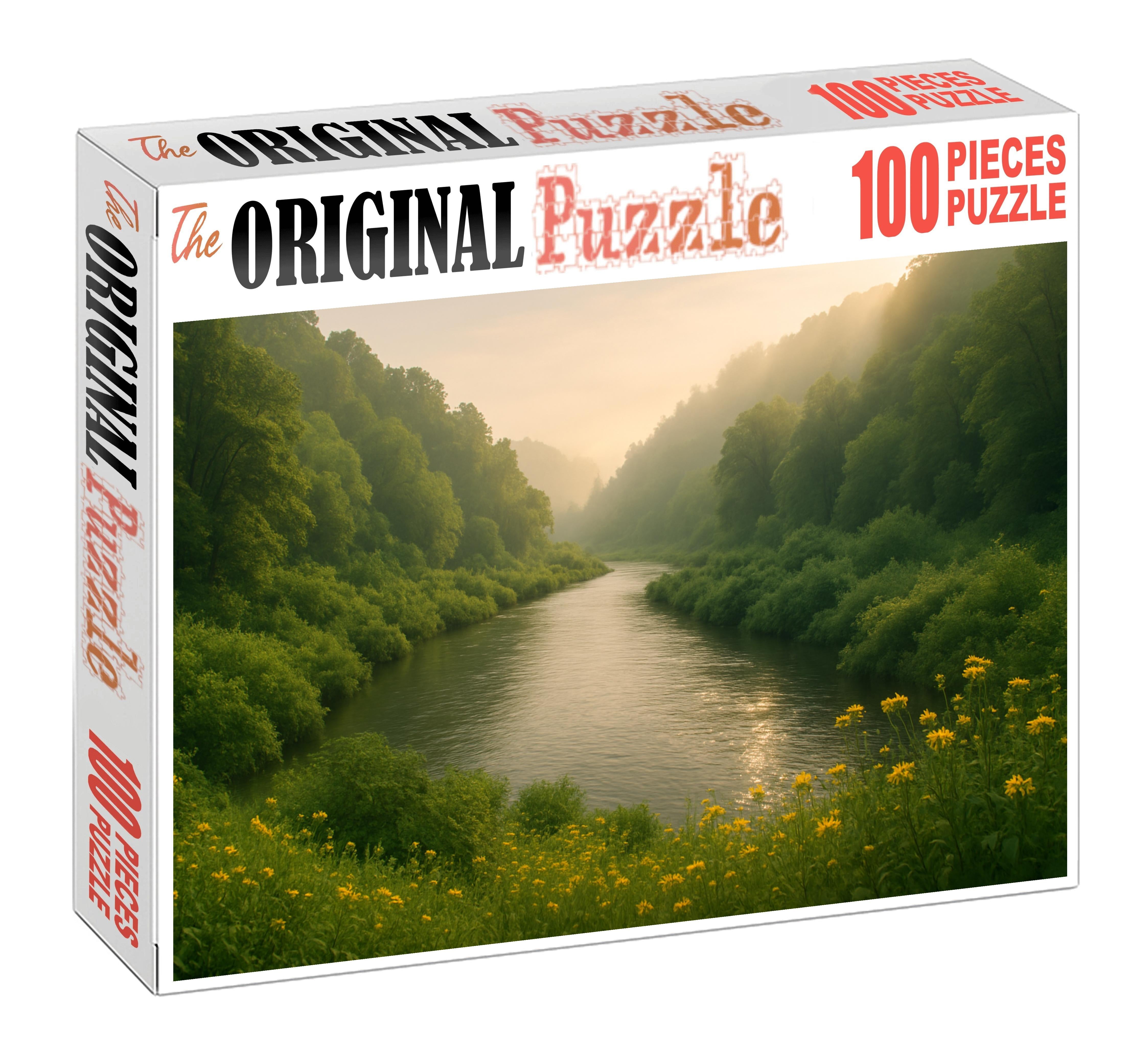 Lush Valley Watercourse Puzzle Fun