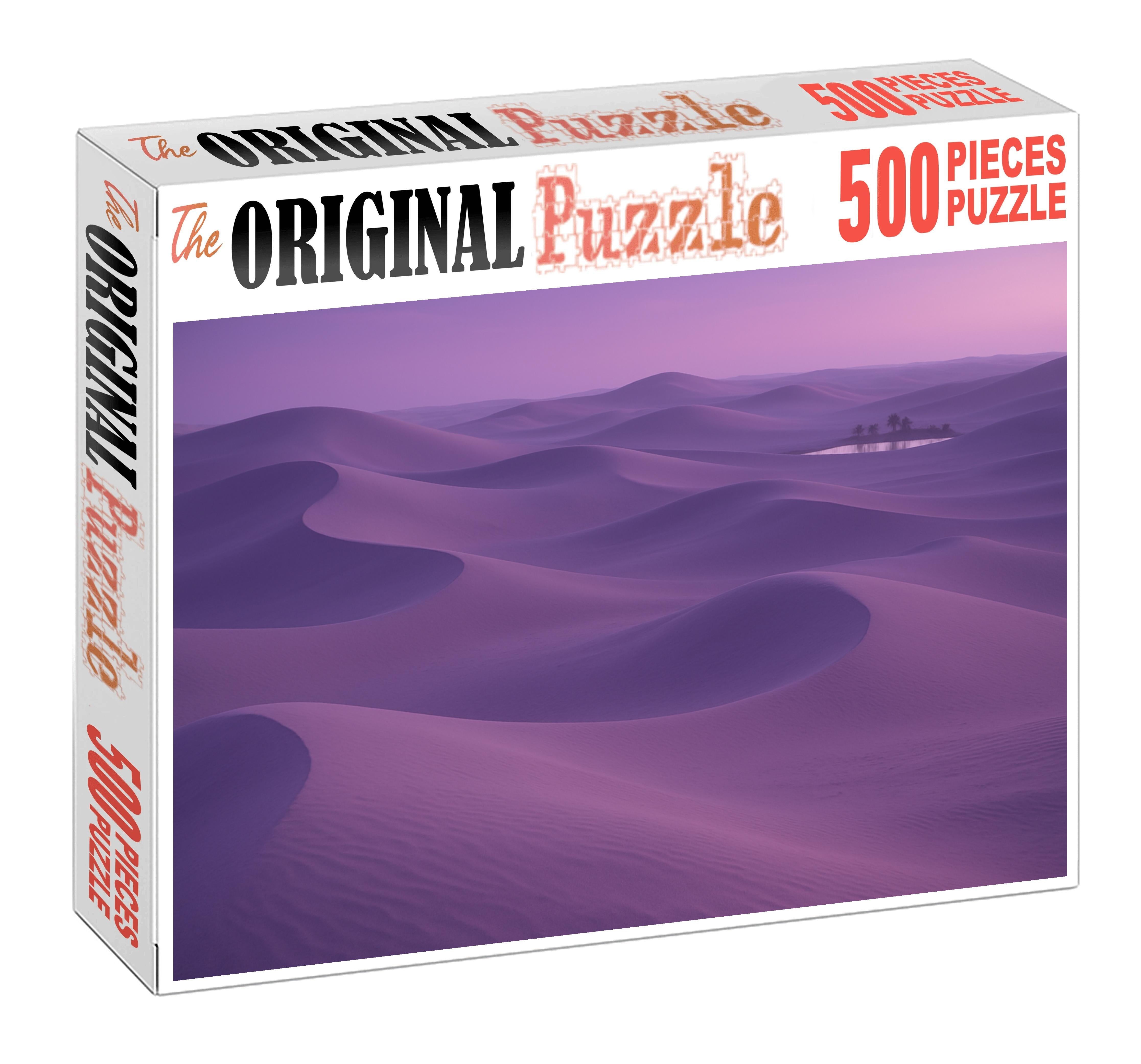 Dusky Lavender Dunes 200 Piece Puzzle