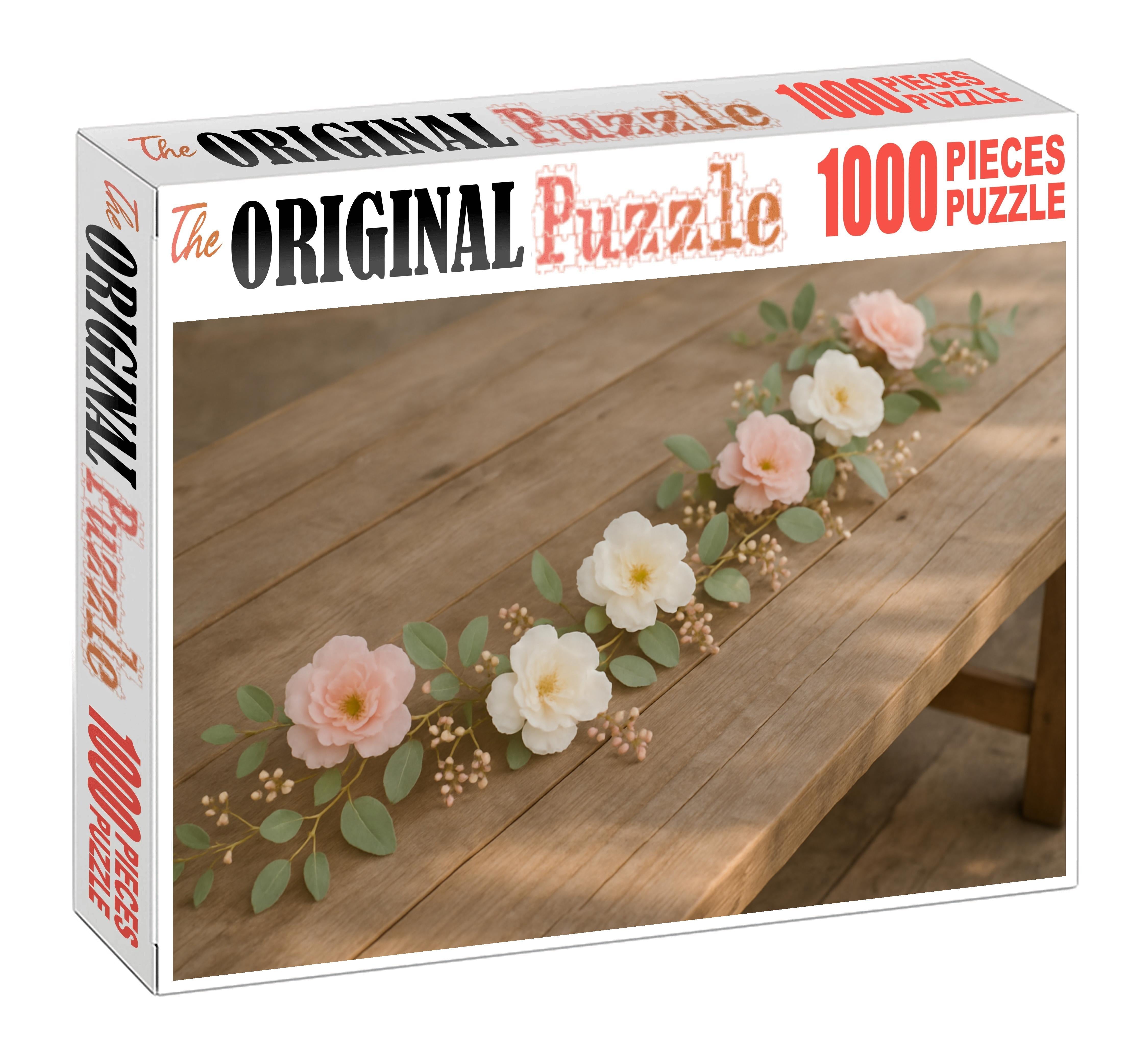 Soft Blush Table Garland Puzzle Collection