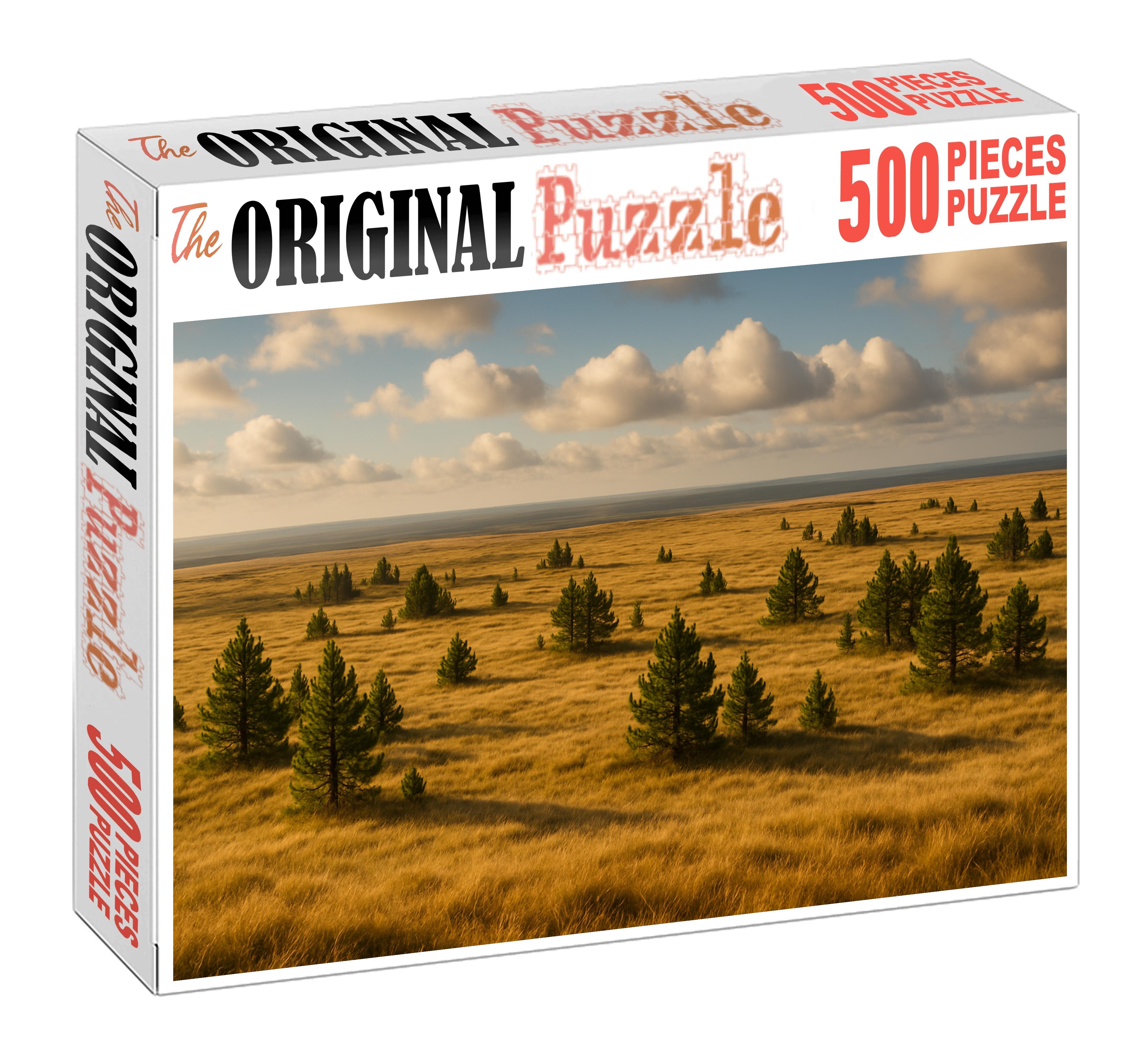 Amber Plateau Highlands 500 Piece Puzzle