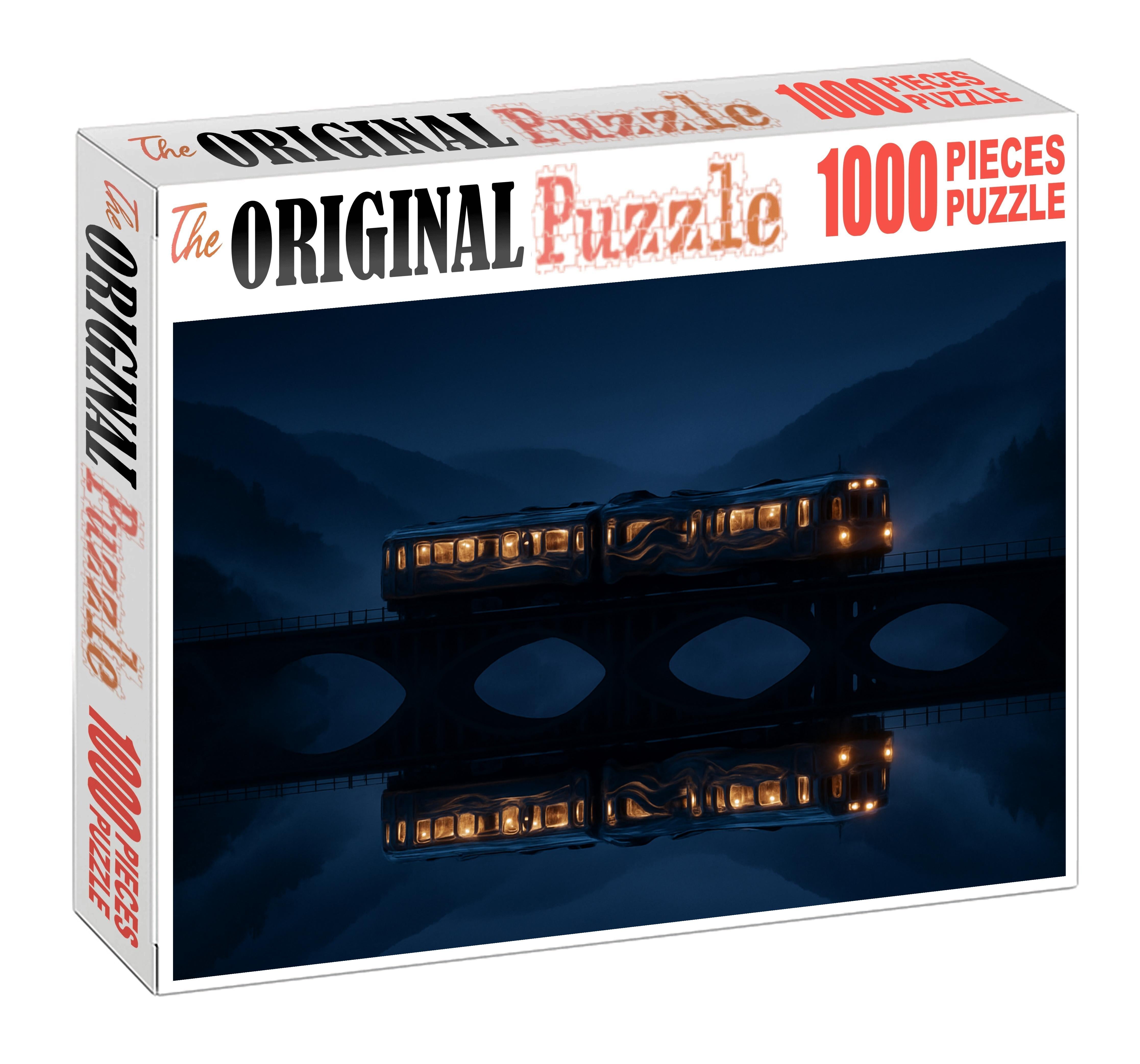 The Train Of Endless Mirrors 1000 Piece Puzzle