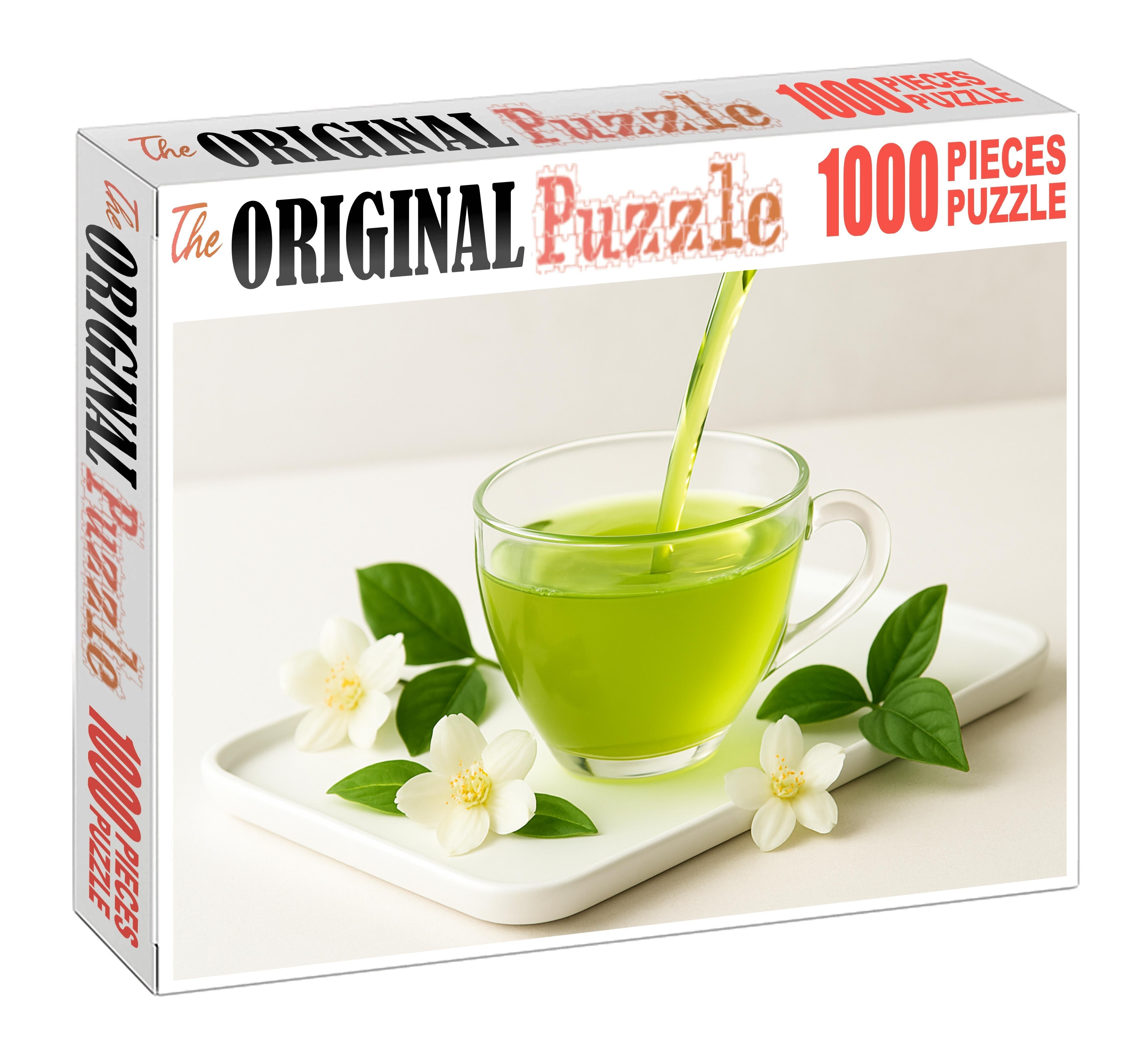 Jasmine Cascade Green 100 Piece Puzzle