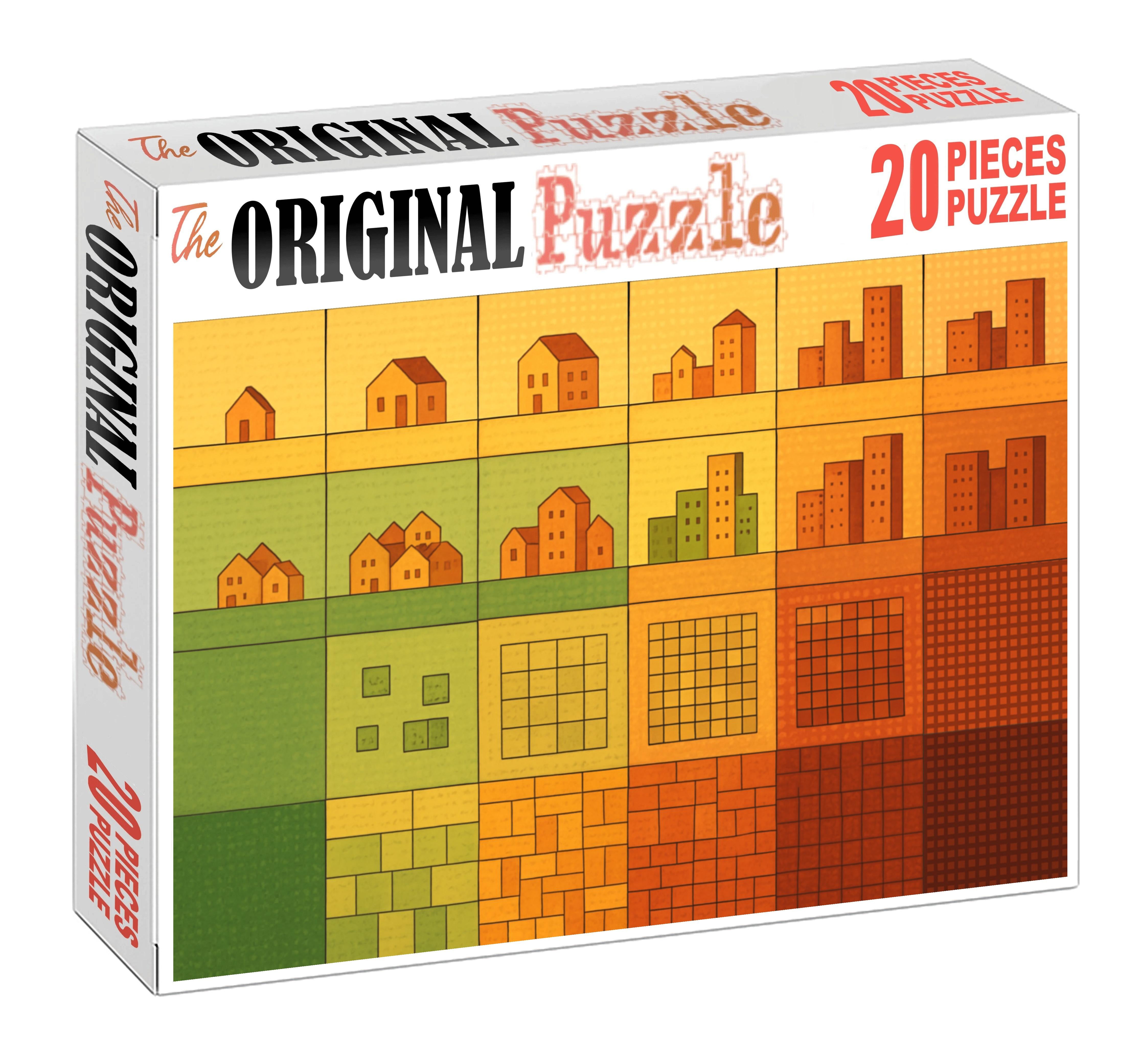 Urban Growth Mosaic Diagram 50 Piece Puzzle