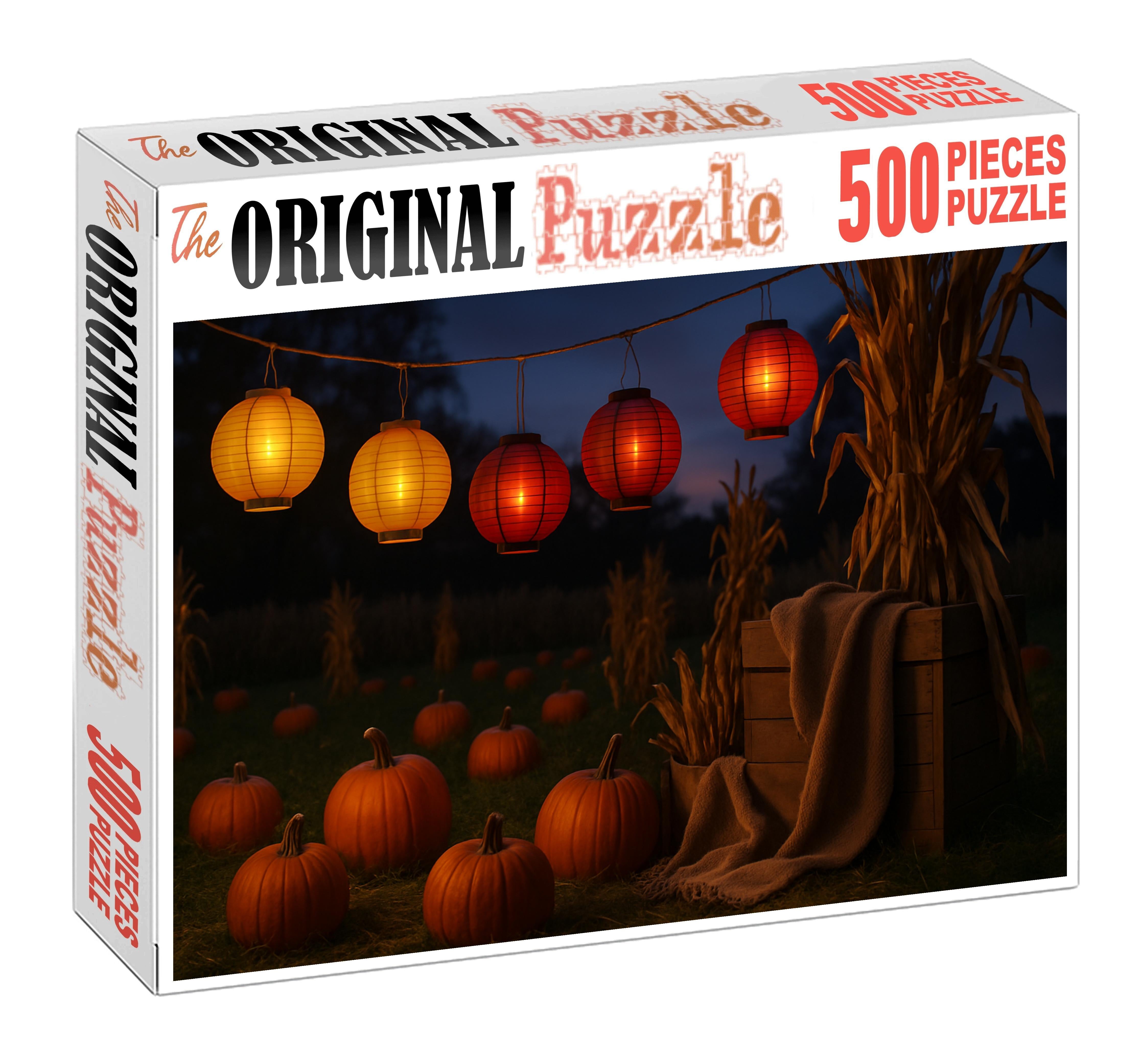 Evening Harvest Lanterns 300 Piece Puzzle