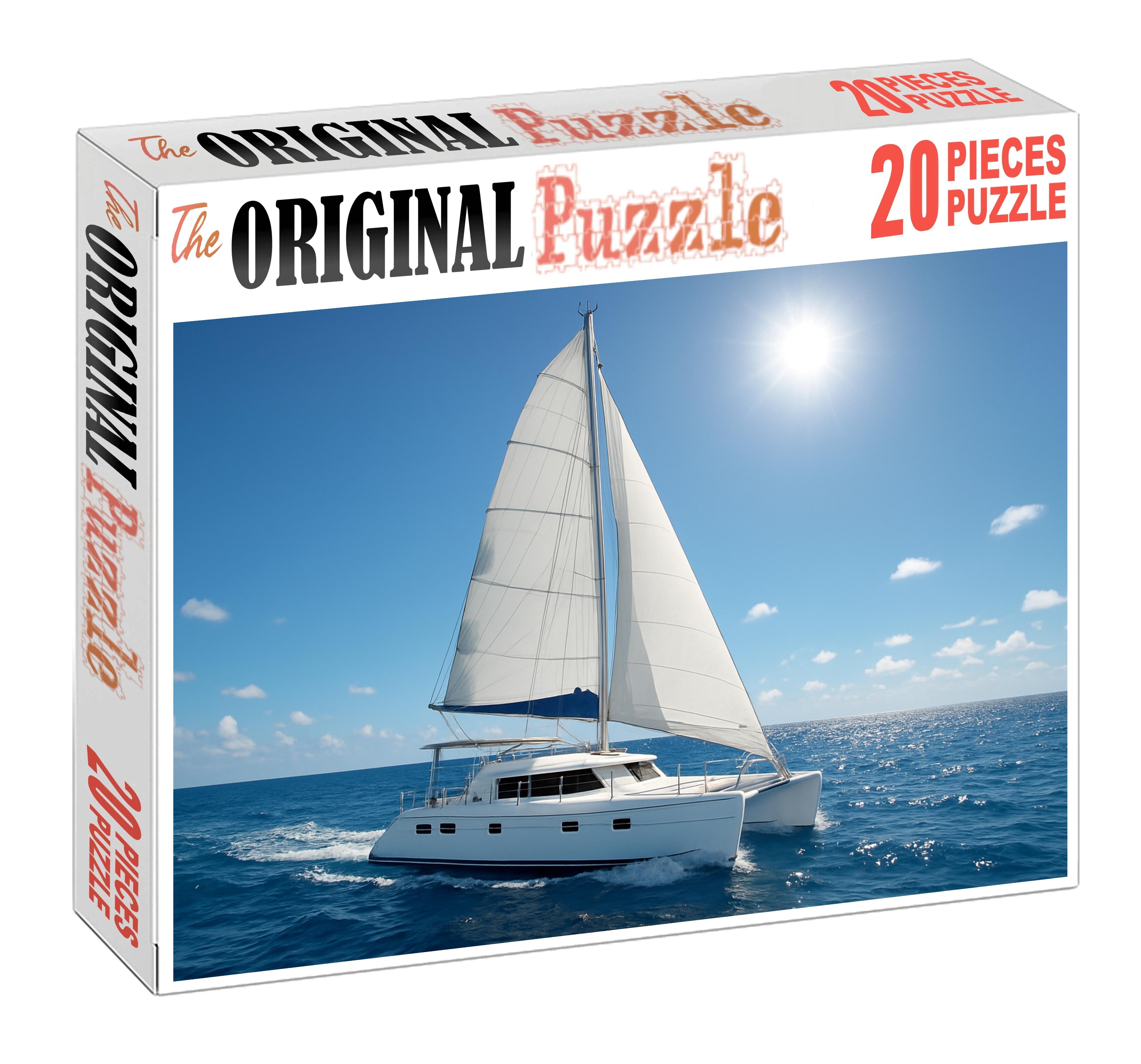 Wind-powered Coastal Catamaran Easy Puzzles