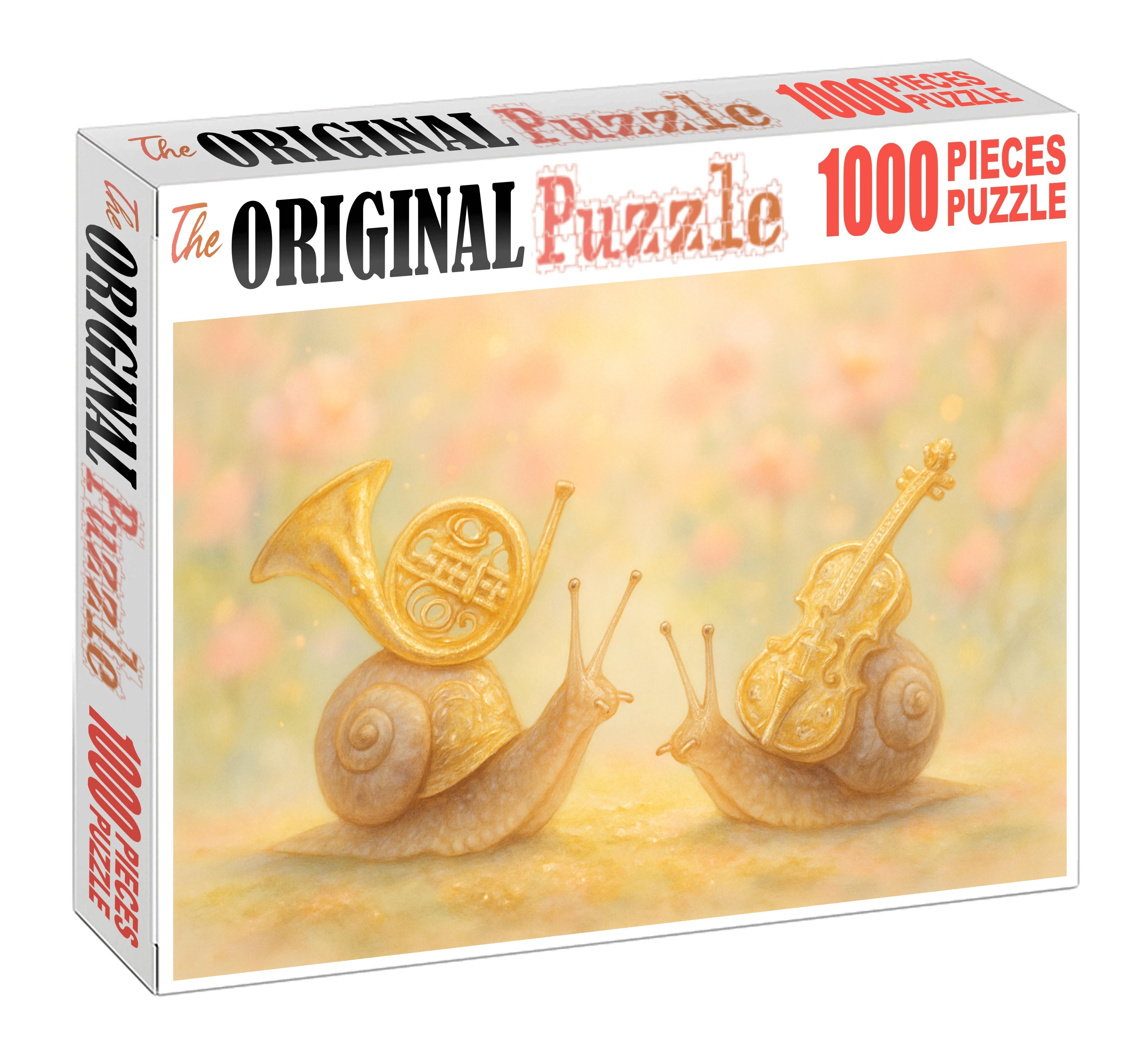 Whimsical Snail Symphony Puzzle Challenge
