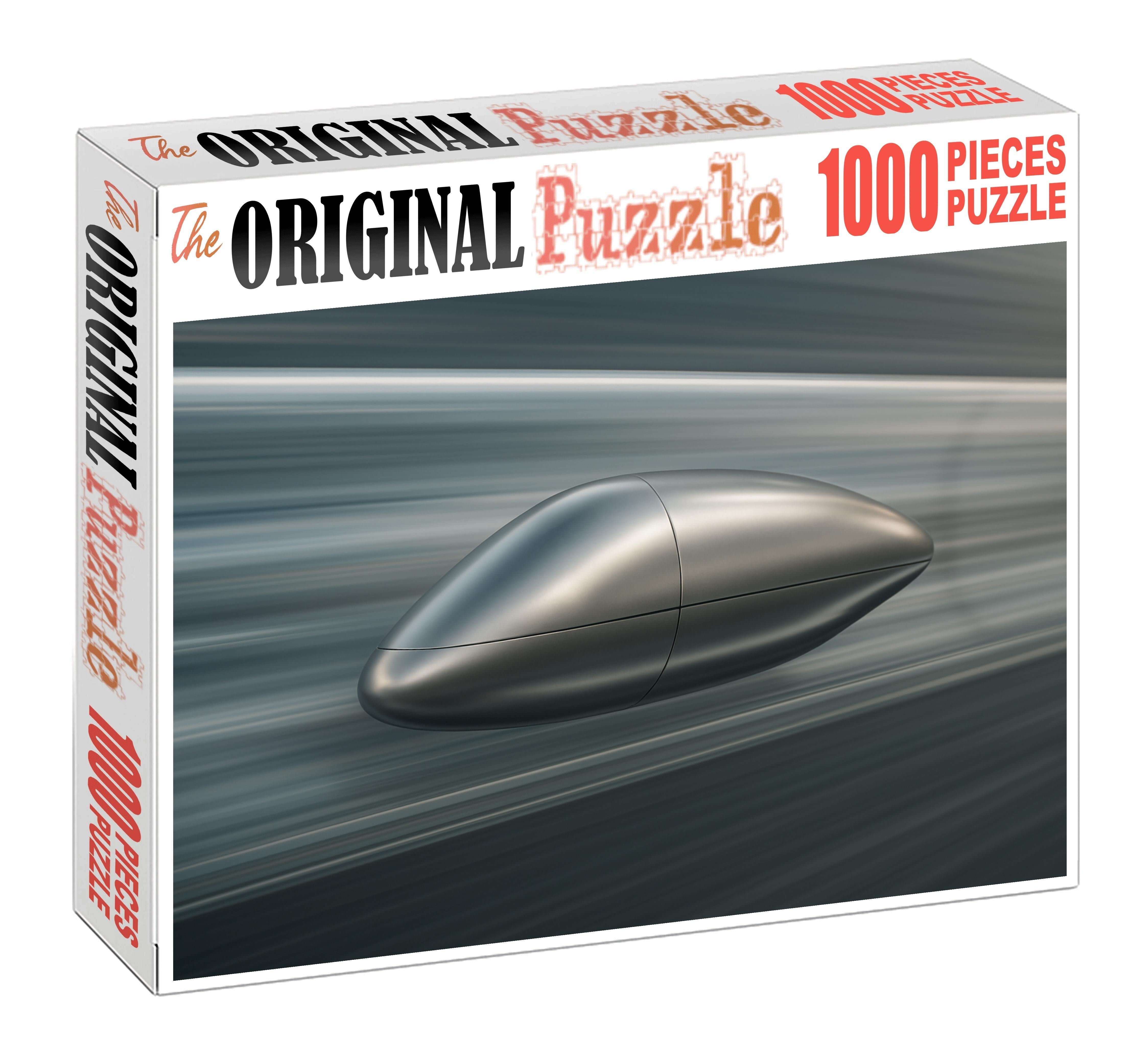 Pneumatic Hyperloop Capsule Puzzle For Kids