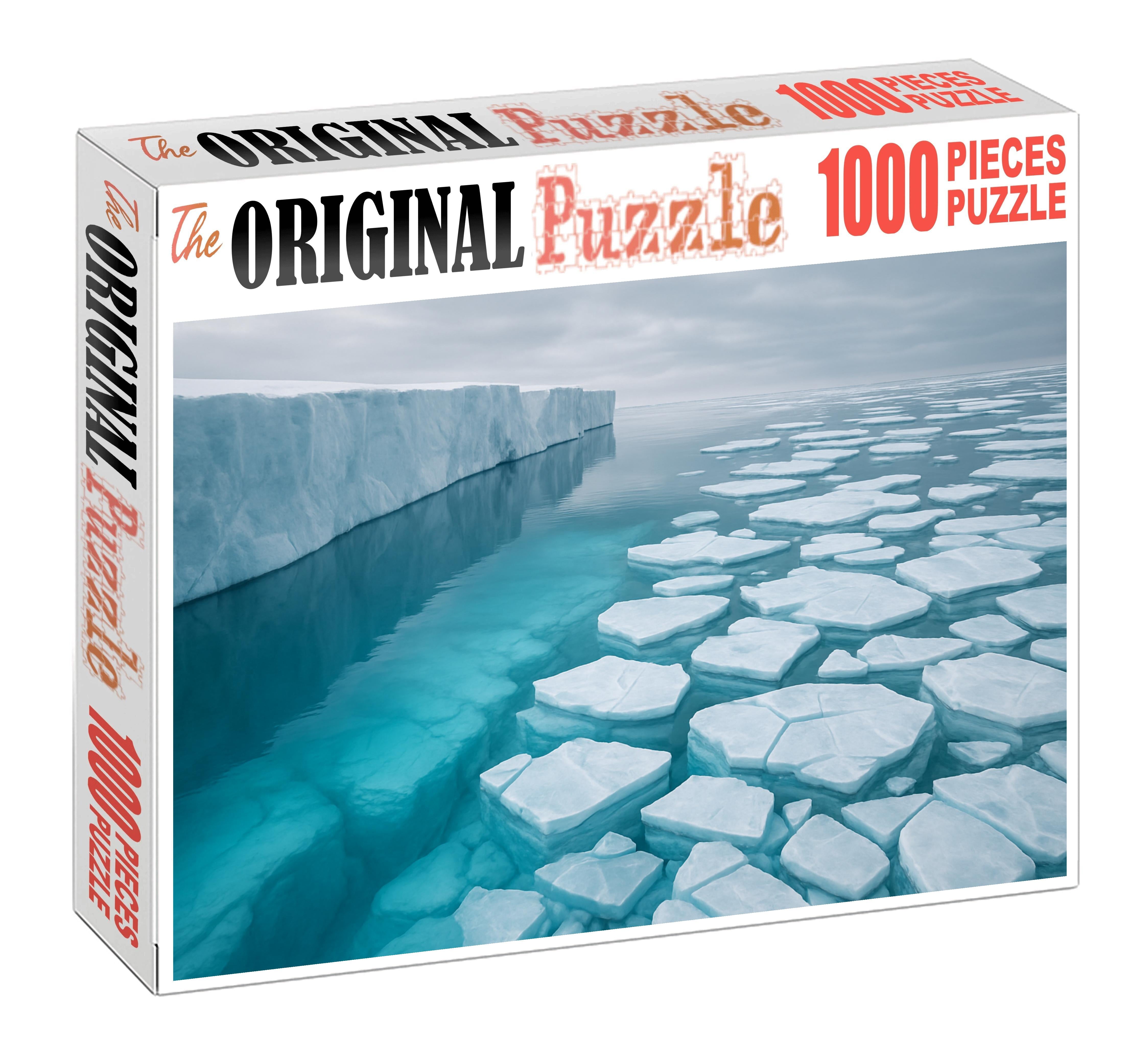 Frostline Ice Shelf Custom Jigsaw Puzzle
