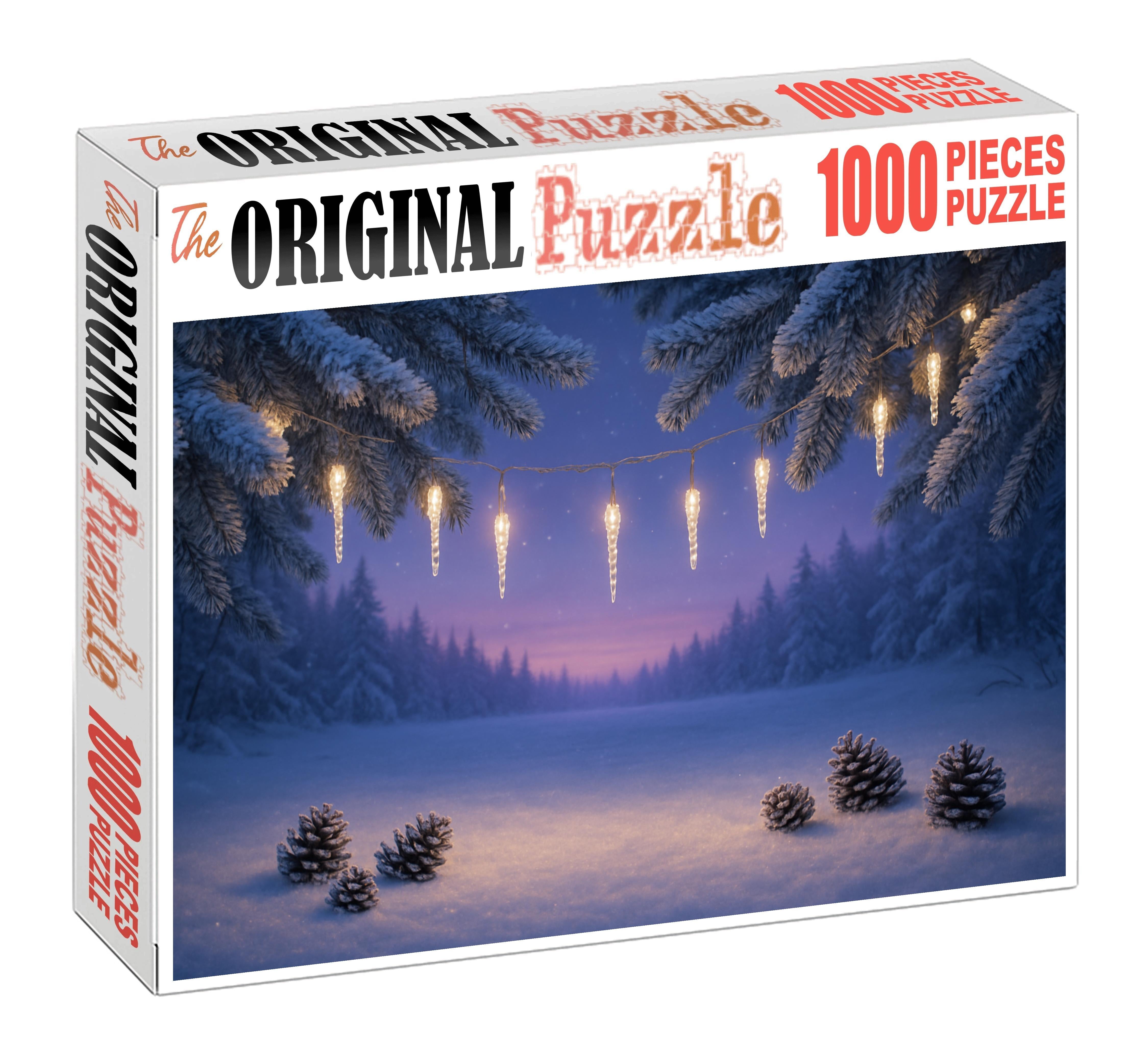 Twilight Snowfall Gathering Puzzle Fun
