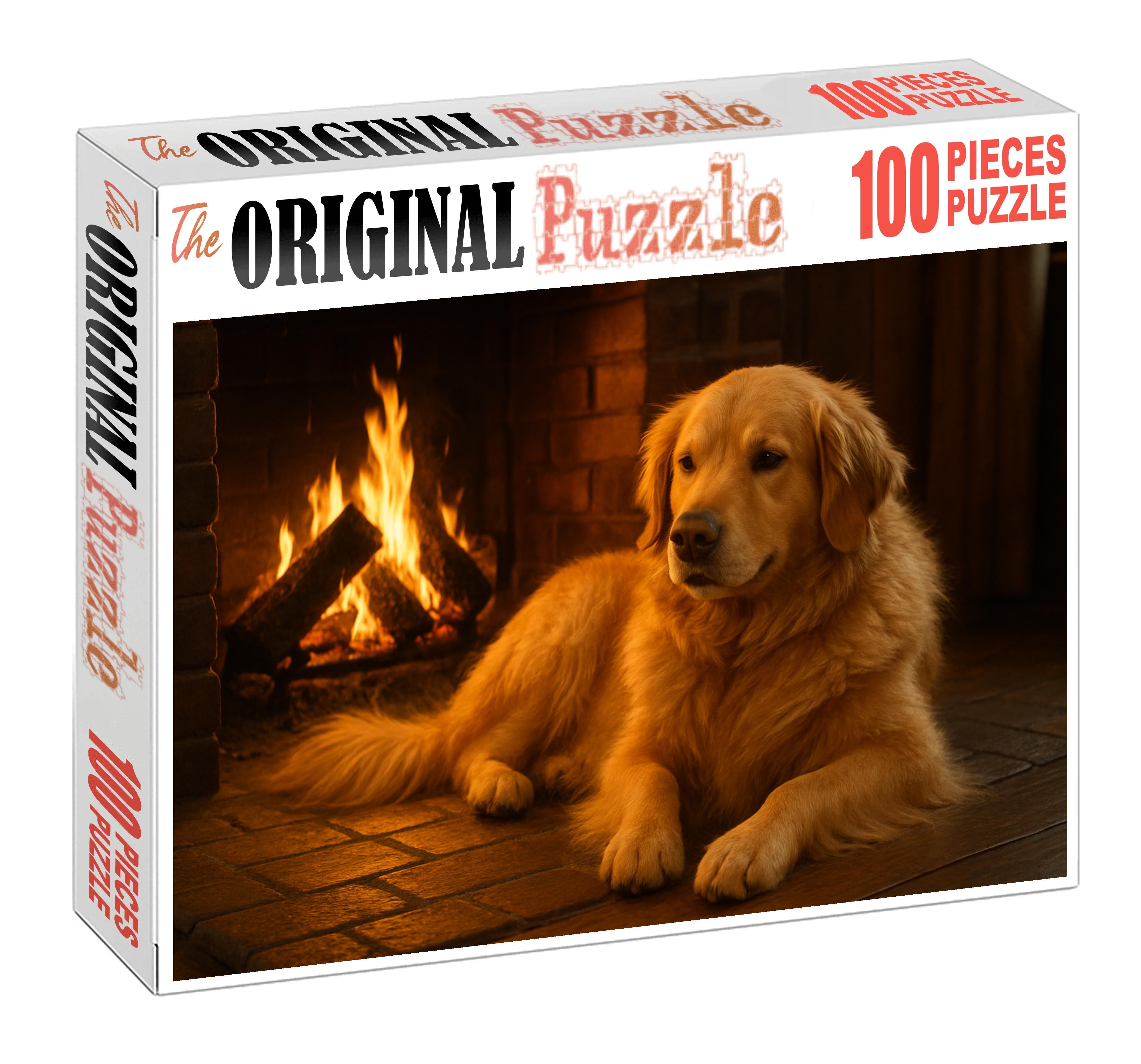 Amber Hearth Custom Jigsaw Puzzle