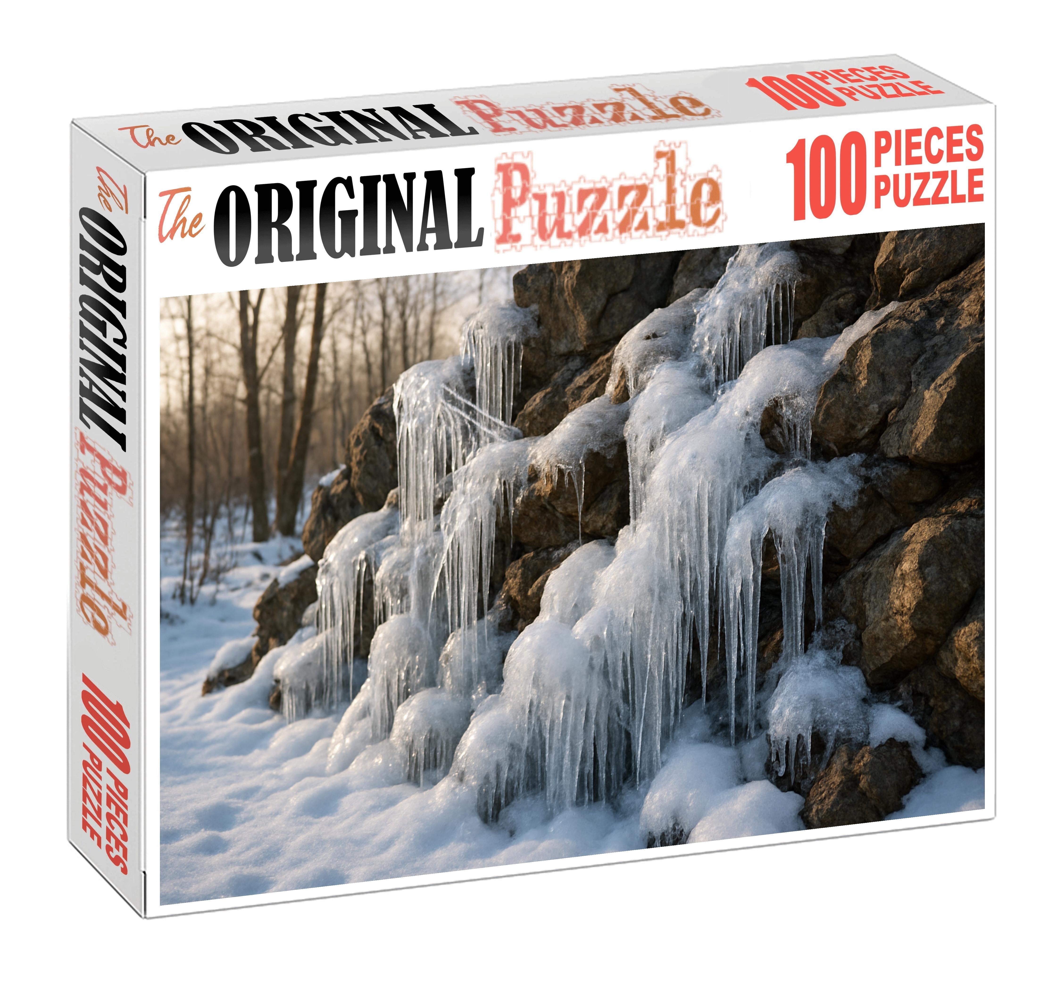 Frozen Lace Cascade 200 Piece Puzzle