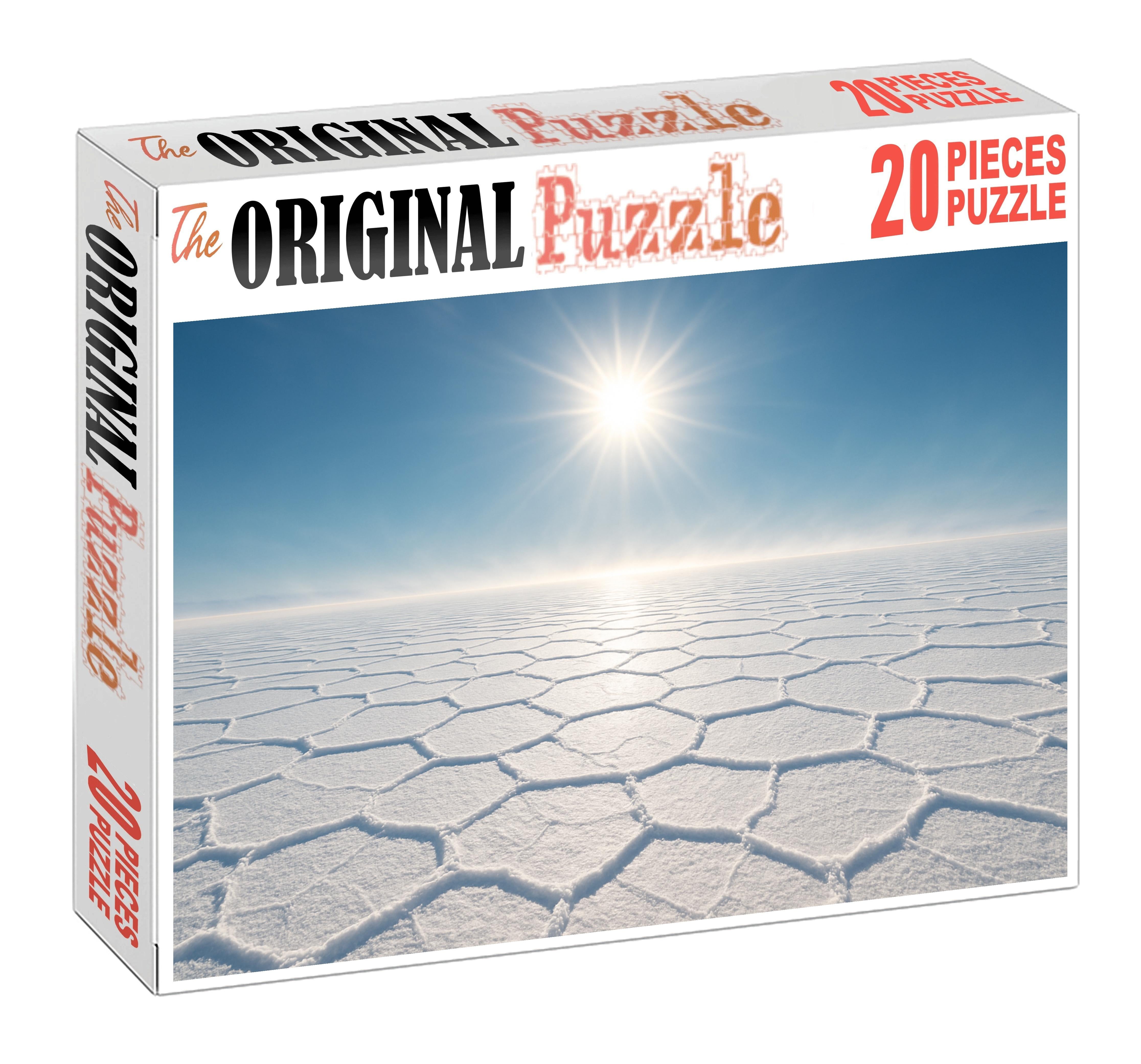 The Glass Flats Salt Pan 200 Piece Puzzle