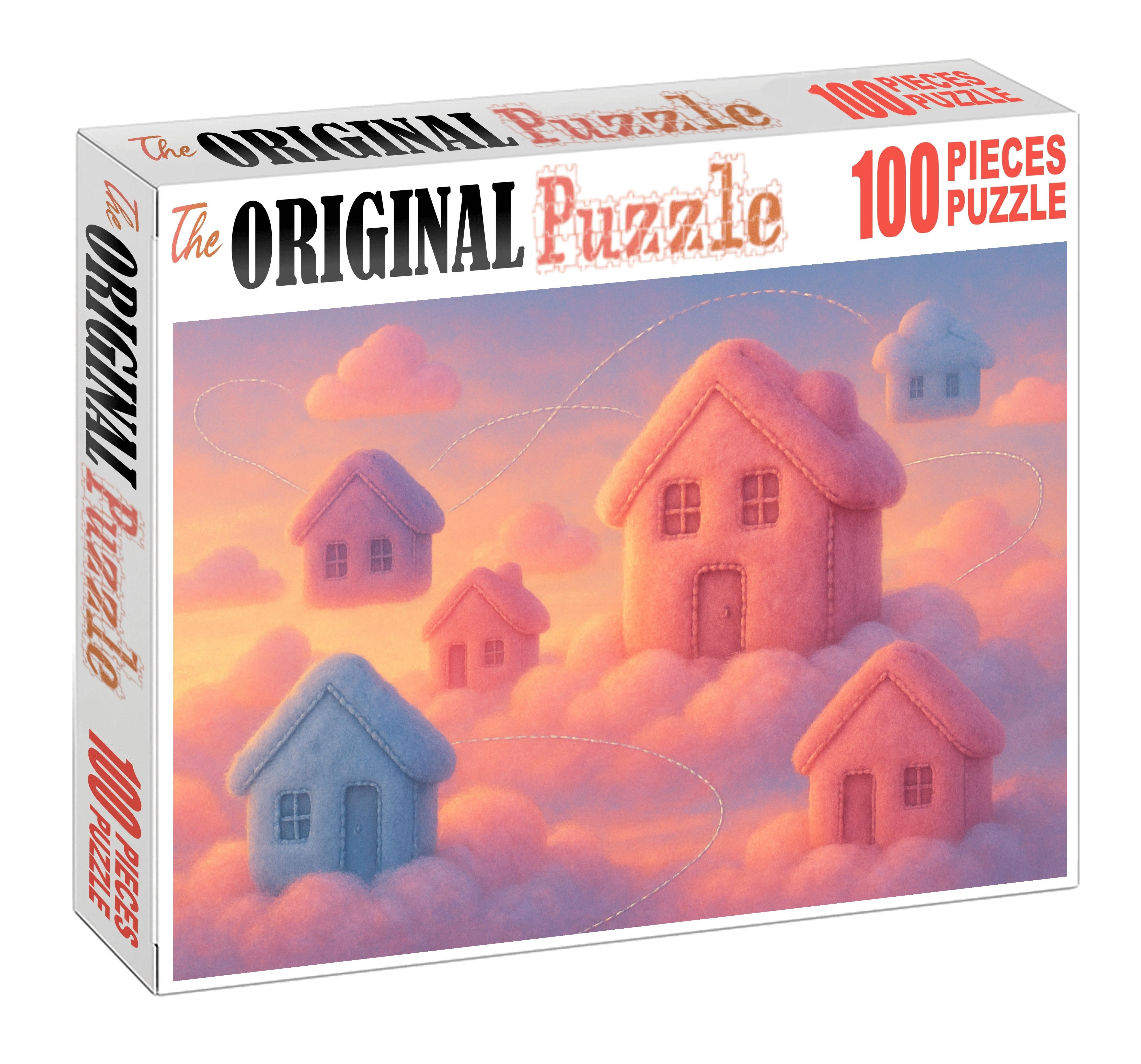 The Patchwork Cloud Village Puzzle Collection