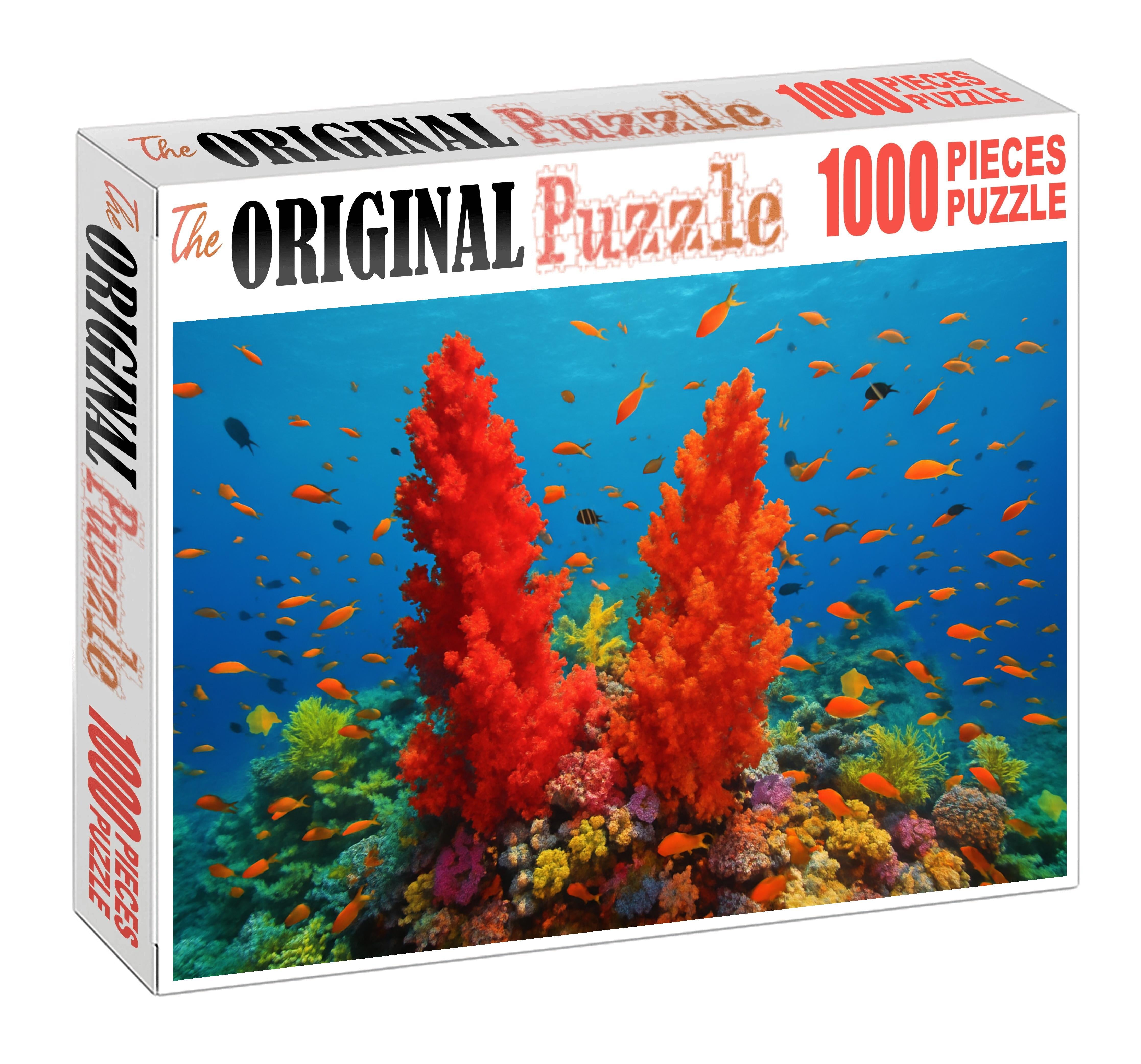 Crimson Coral Pinnacles Puzzle Challenge
