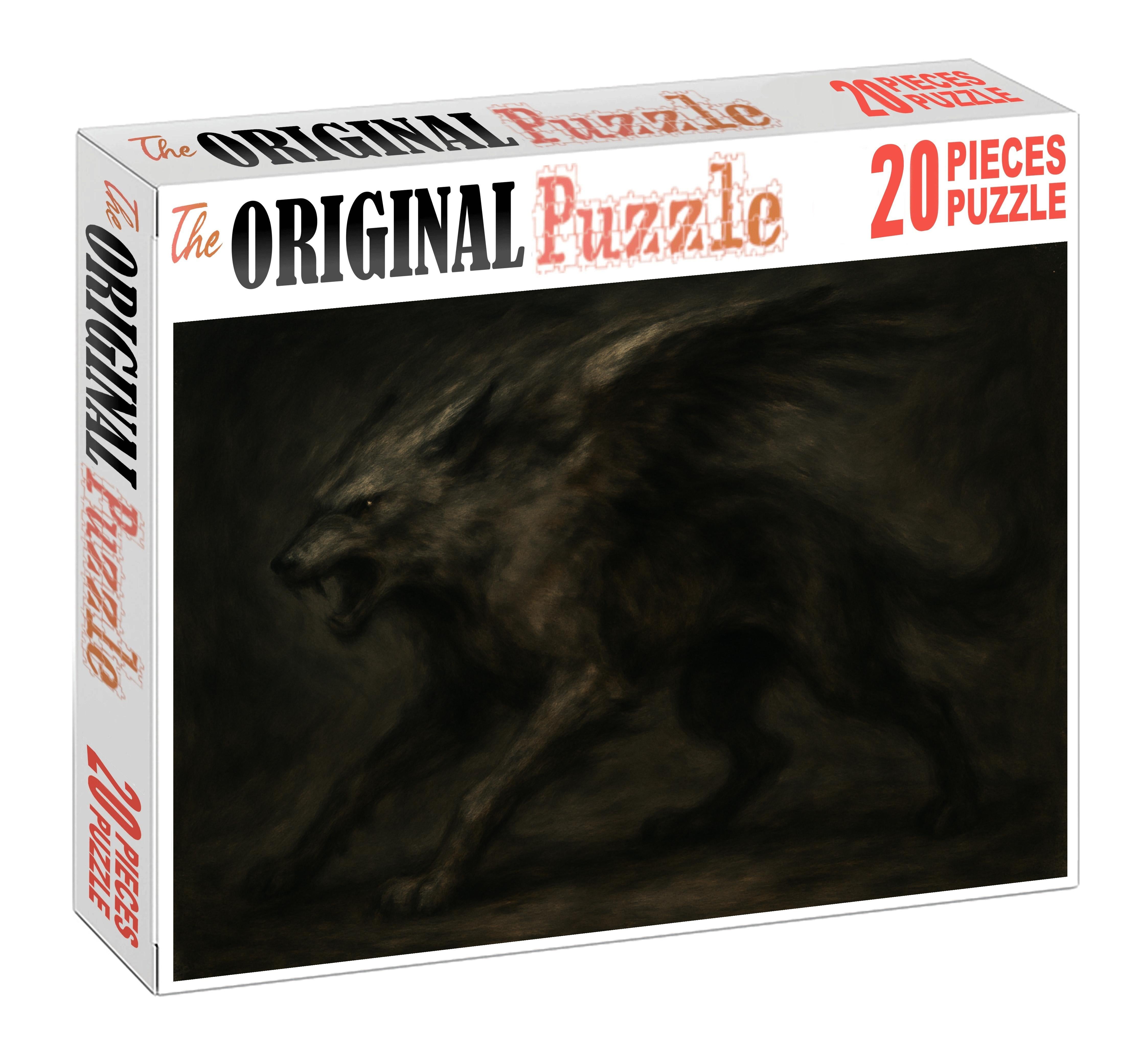 Surreal Animal Fusion Charcoal Sketch Combining Multiple Creatures In Dynamic Form 1000 Piece Puzzle