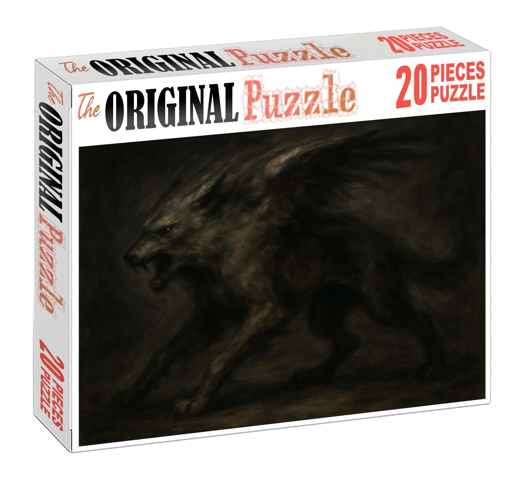 Surreal Animal Fusion Charcoal Sketch Combining Multiple Creatures In Dynamic Form 1000 Piece Puzzle