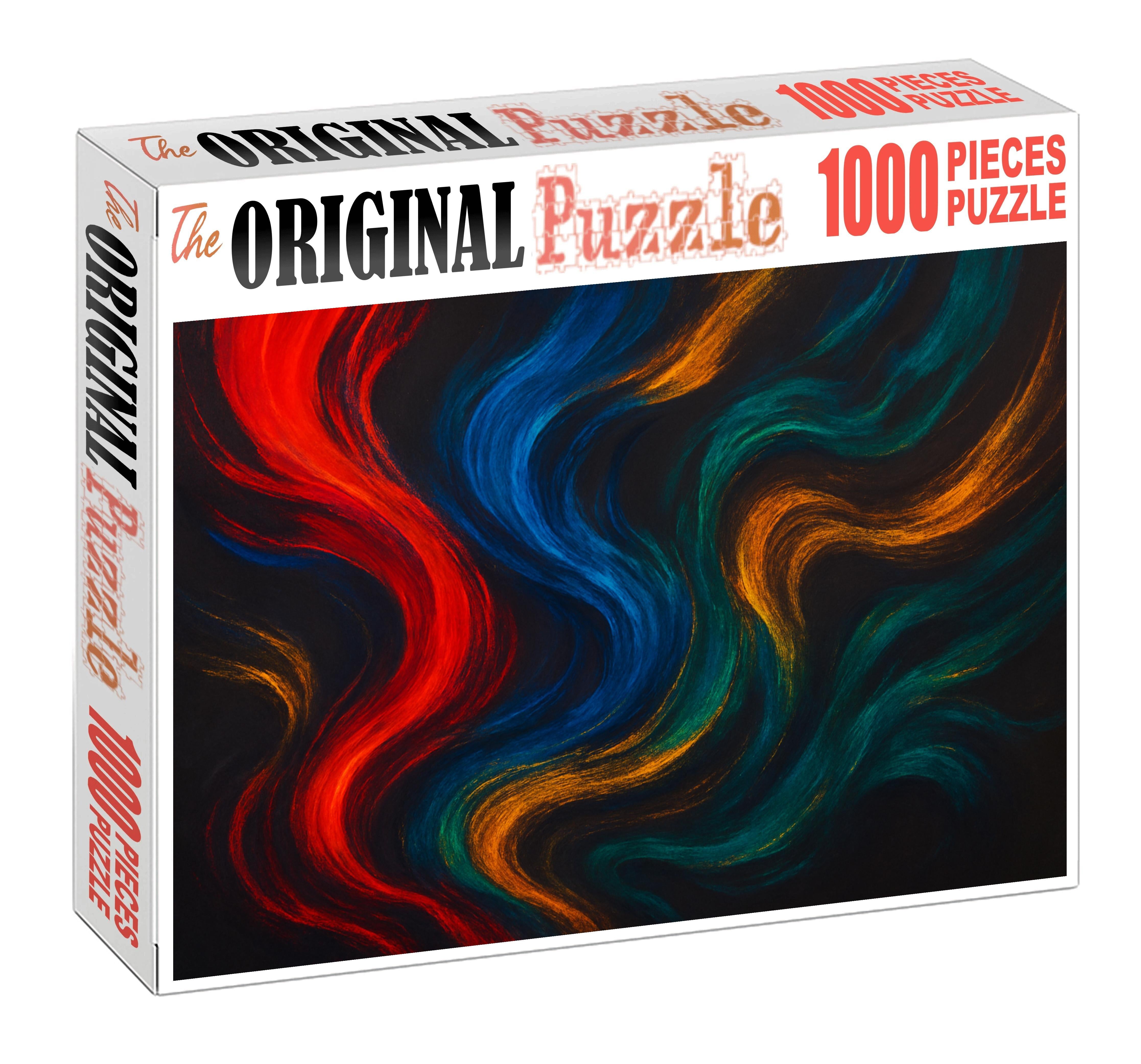Chromatic Flux Of Emotional Currents 300 Piece Puzzle