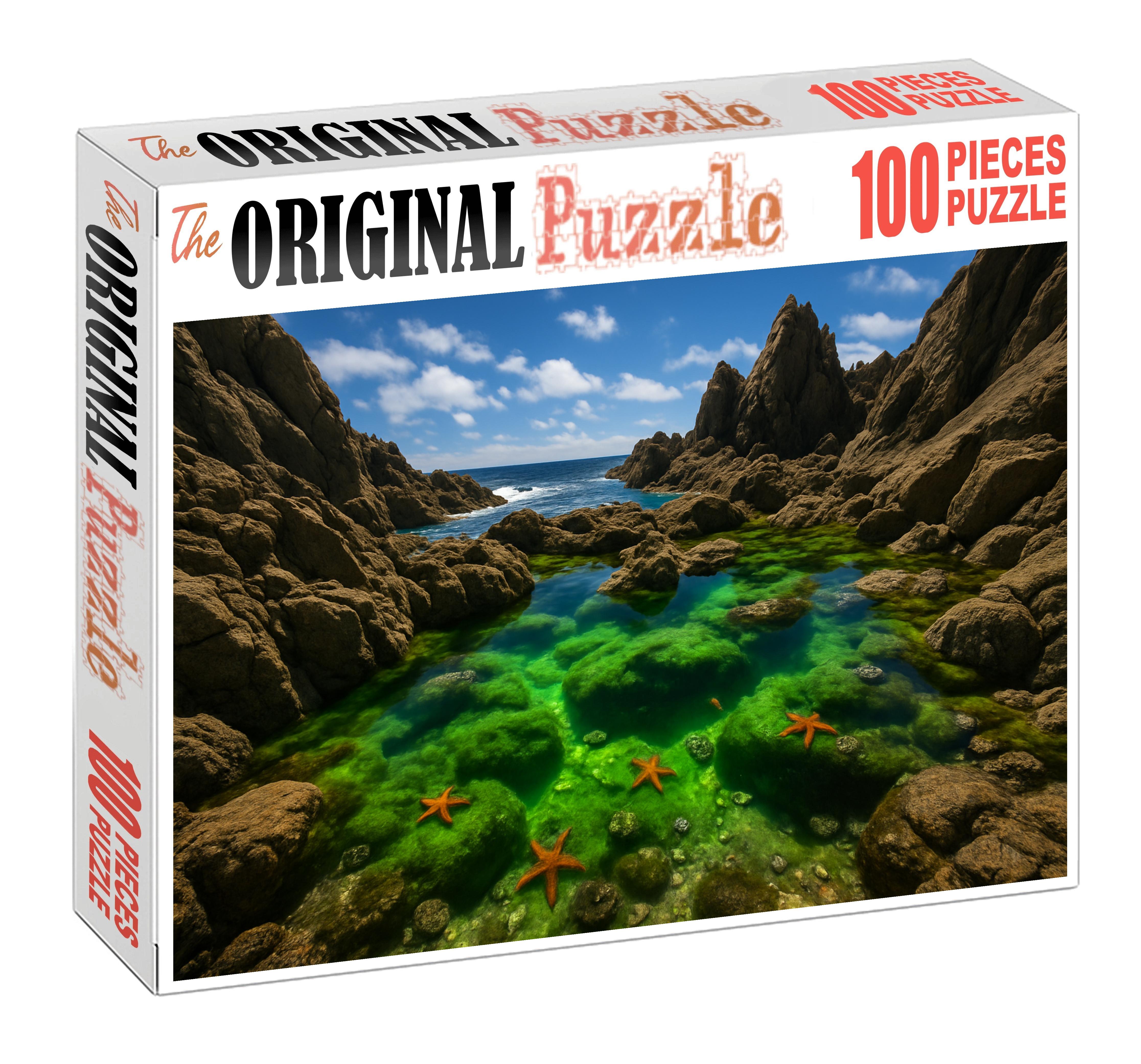 Emerald Tide Pool Sanctuary 50 Piece Puzzle