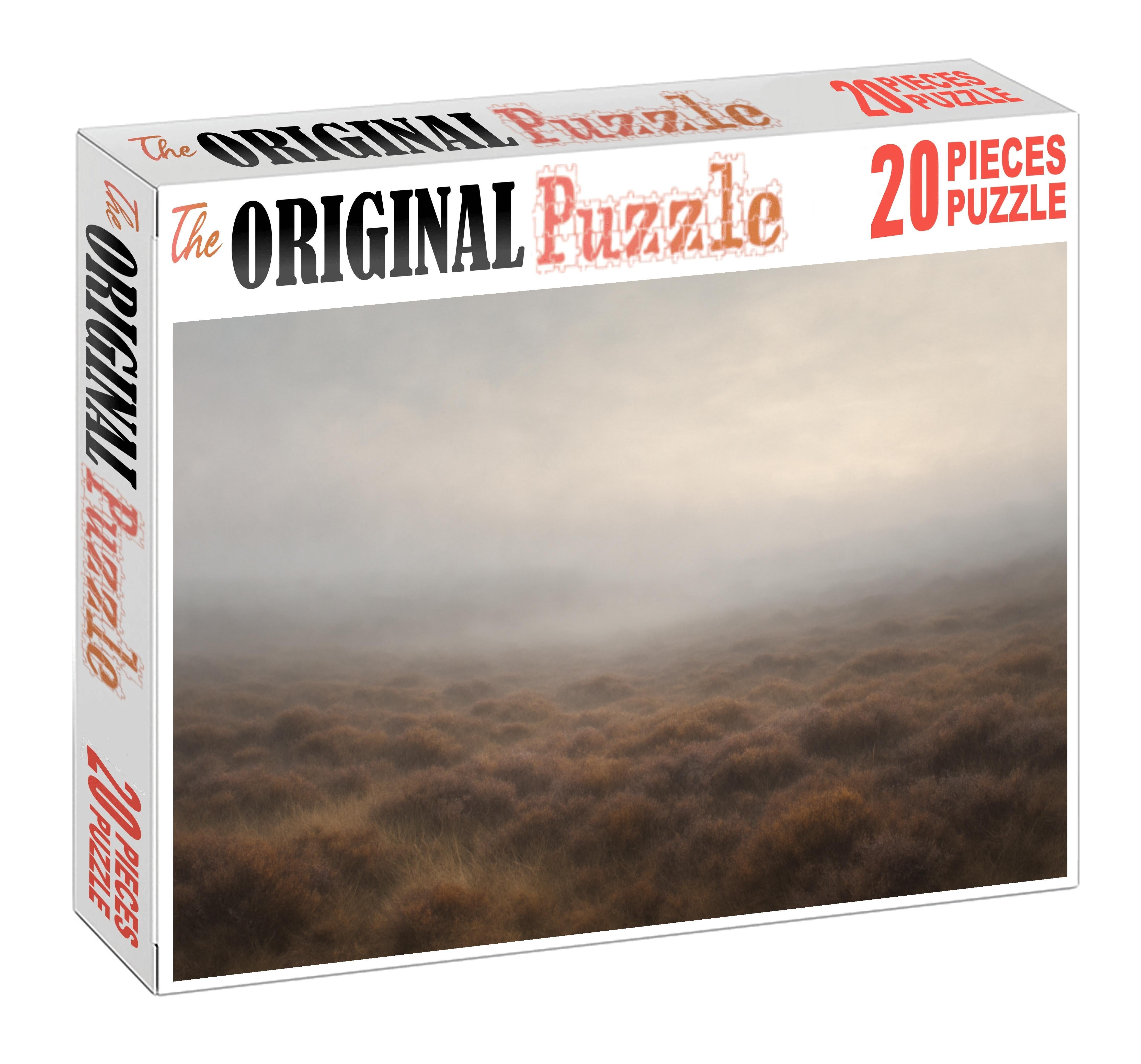 Mist-clad Highland Moor 1000 Piece Puzzle