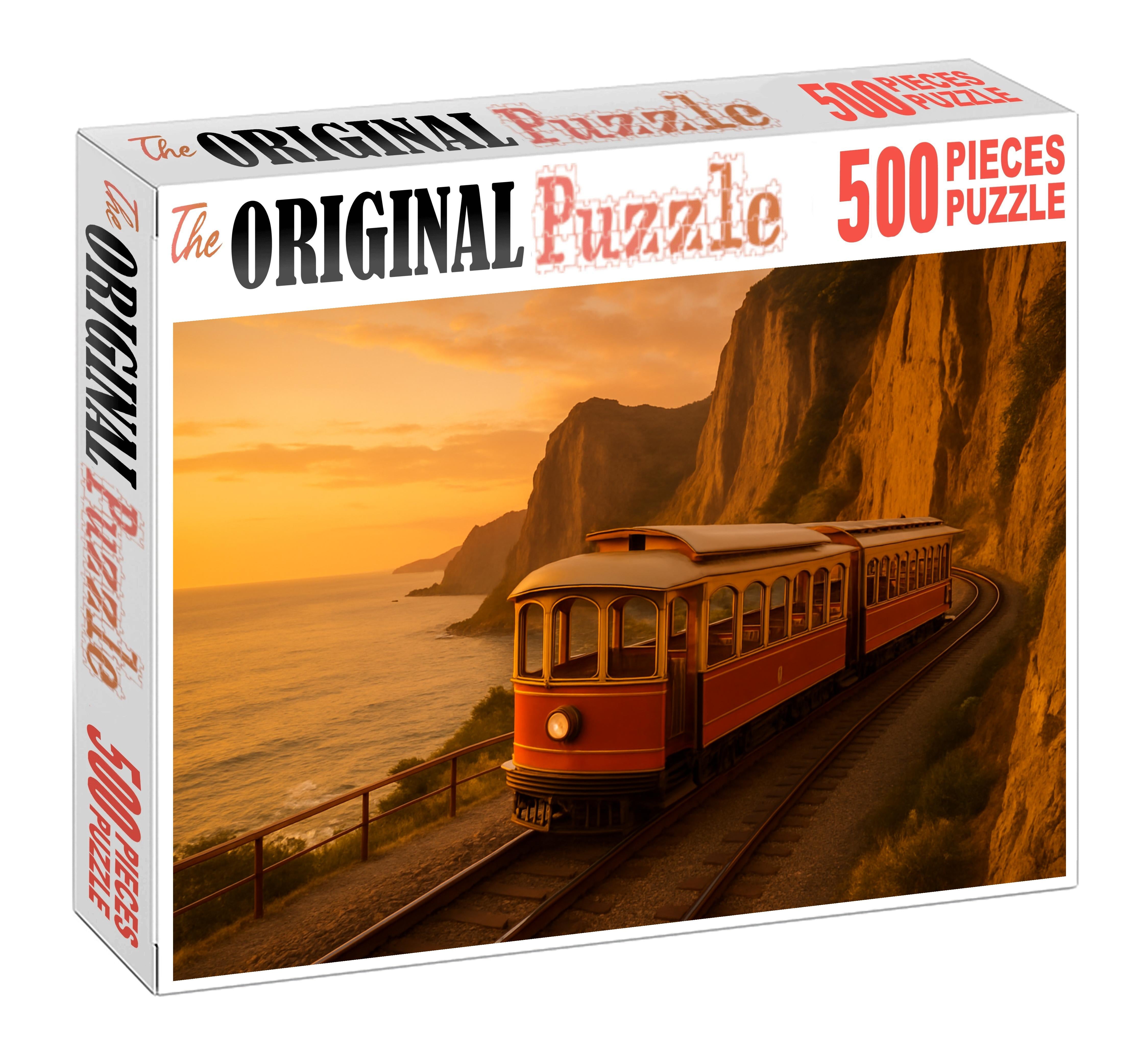 Sunset Cliffside Tourer Puzzle Fun