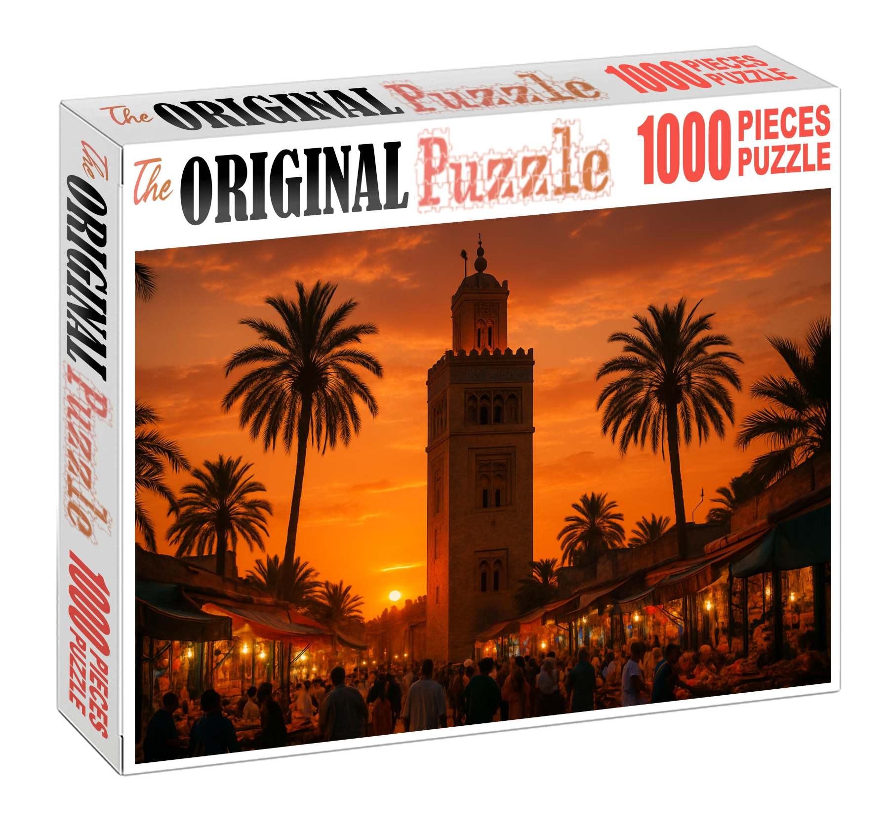 Koutoubia Mosque Marrakech Morocco Recognized By 7410 Globally As A Landmark Of Islamic Architecture Unique Puzzle Design