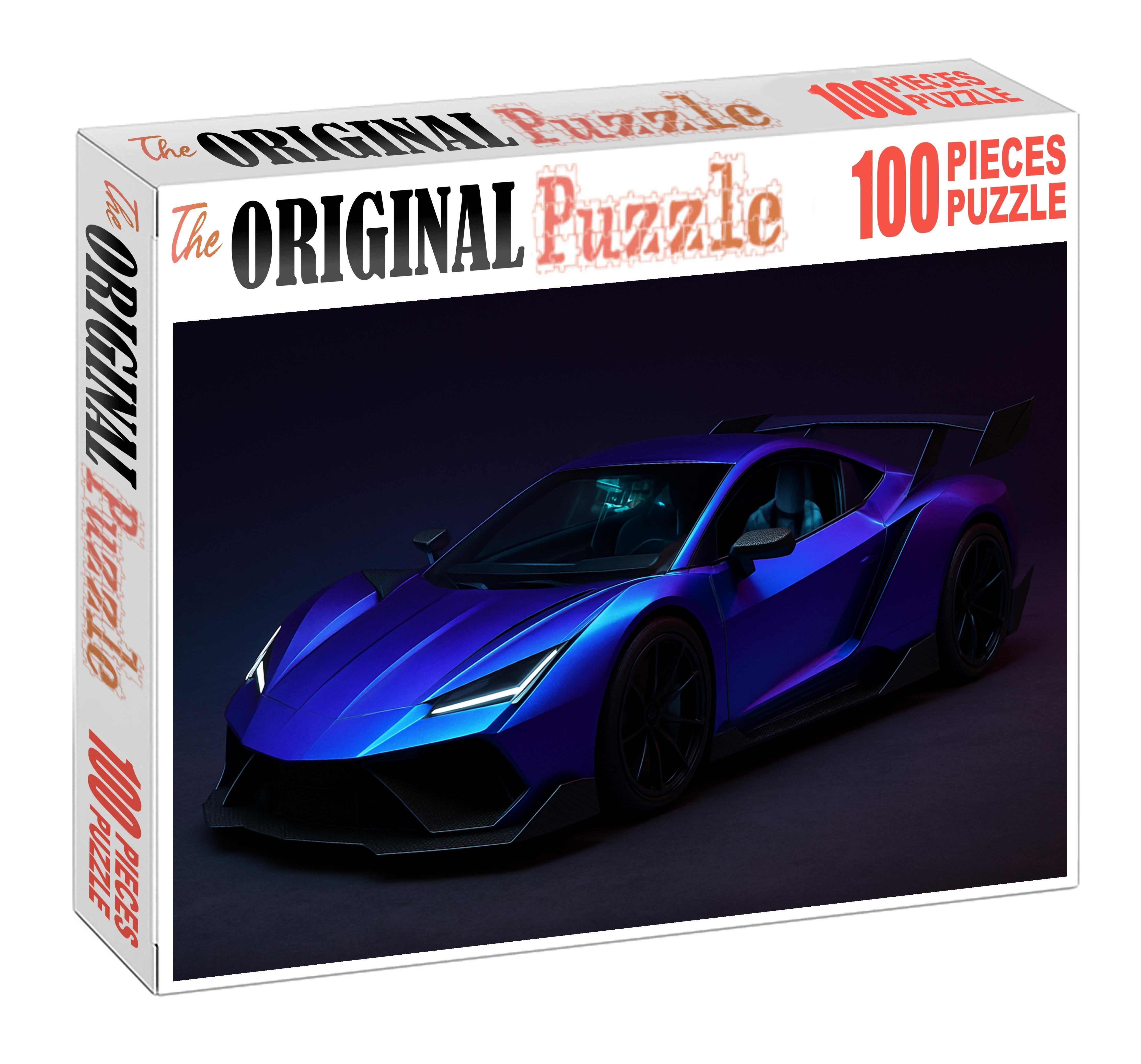 Celeste Nova Zx All-electric Hypercar Revolution Puzzle For Kids