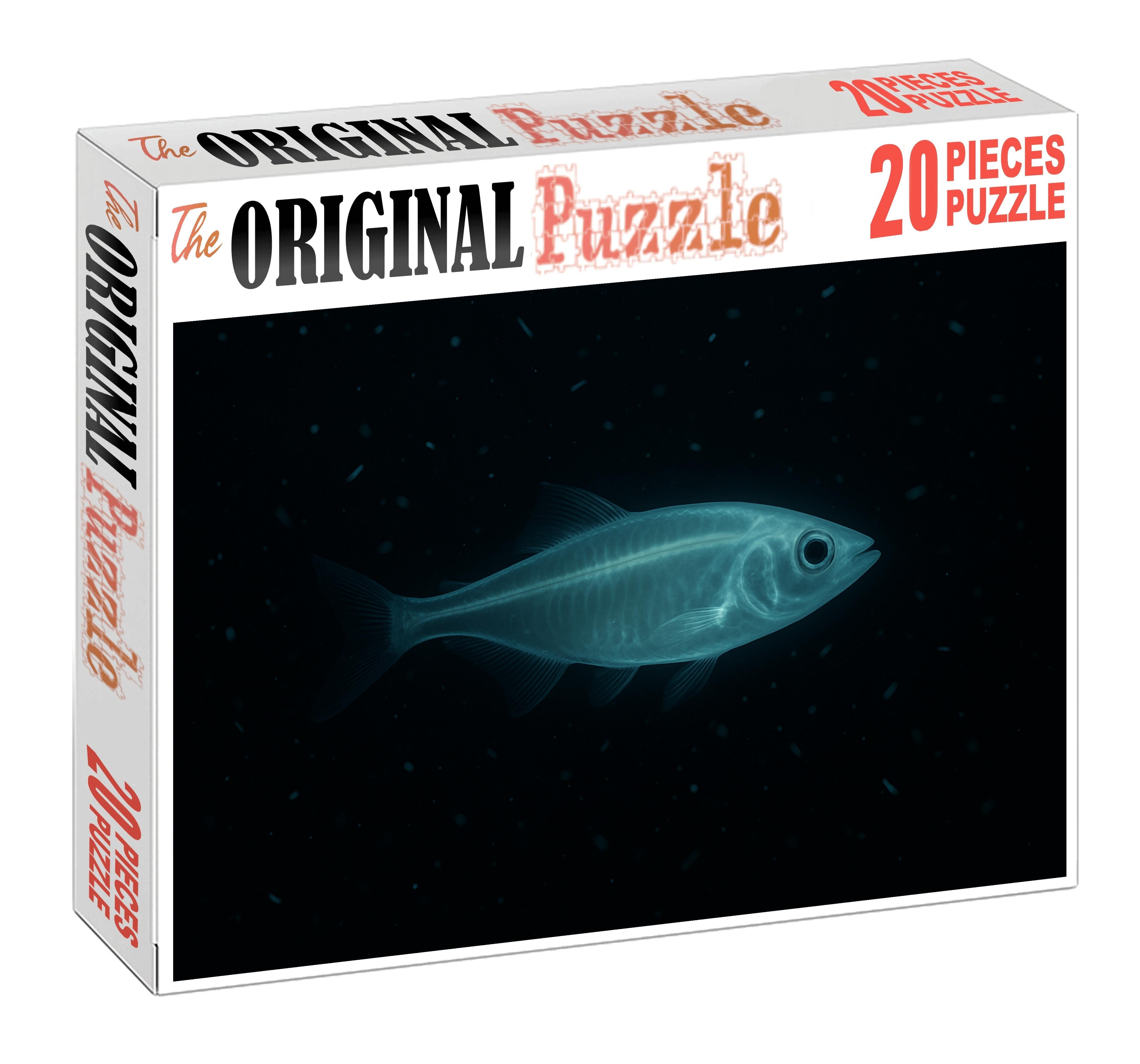Celestial Glassfish Translucent Drifter With Radiant Glow Mini Puzzle