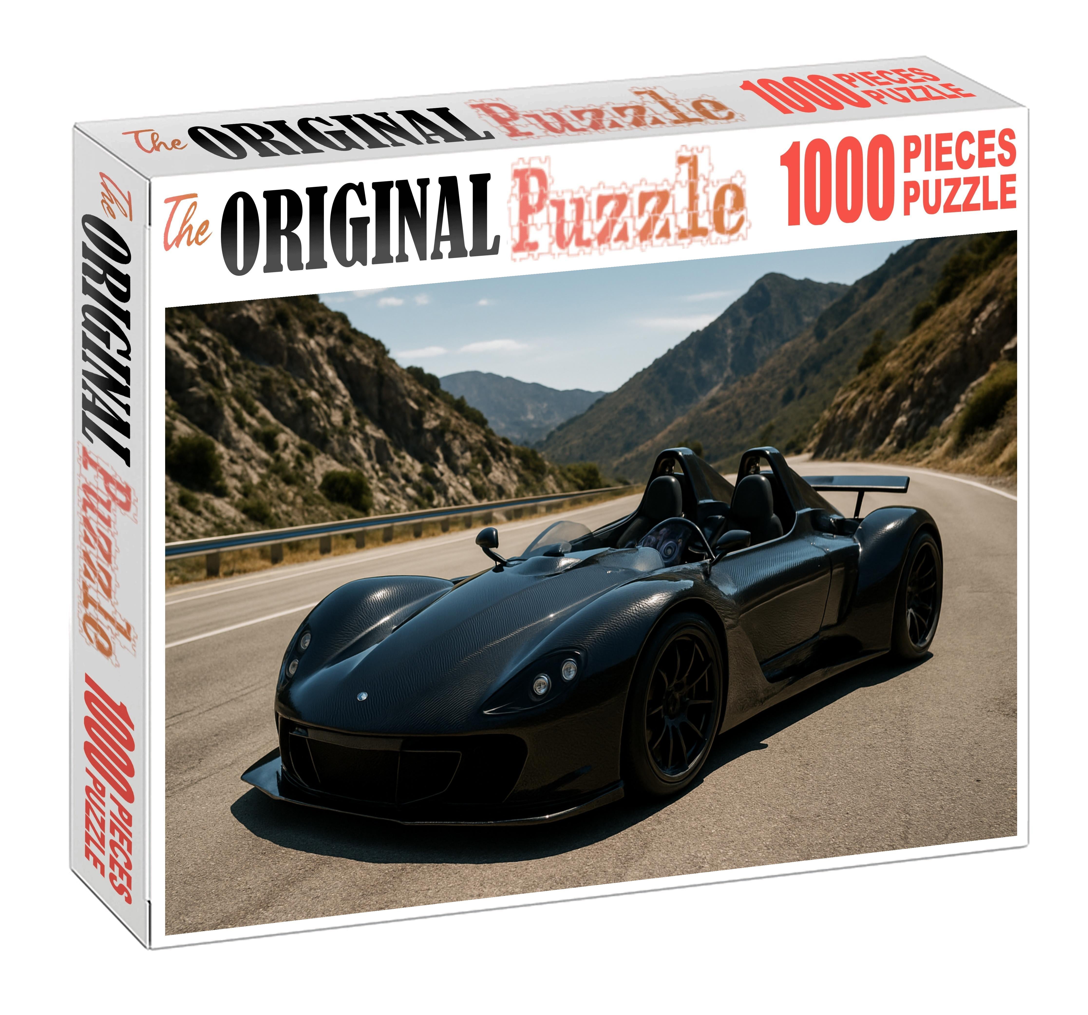 Aria Nova Ultra-lightweight Carbon Fiber Speedster Custom Jigsaw Puzzle