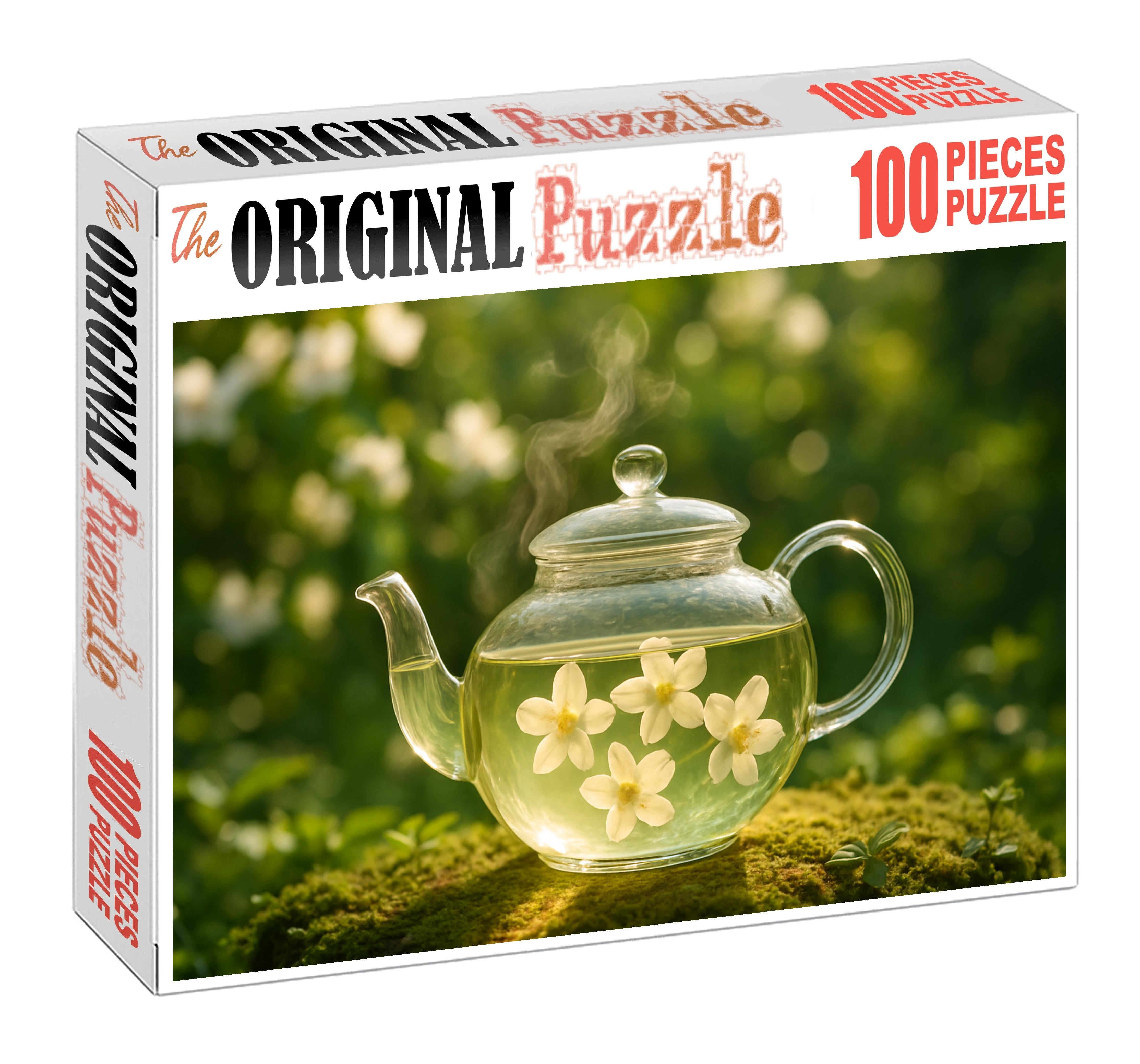 Sunlit Jasmine Whisper 100 Piece Puzzle