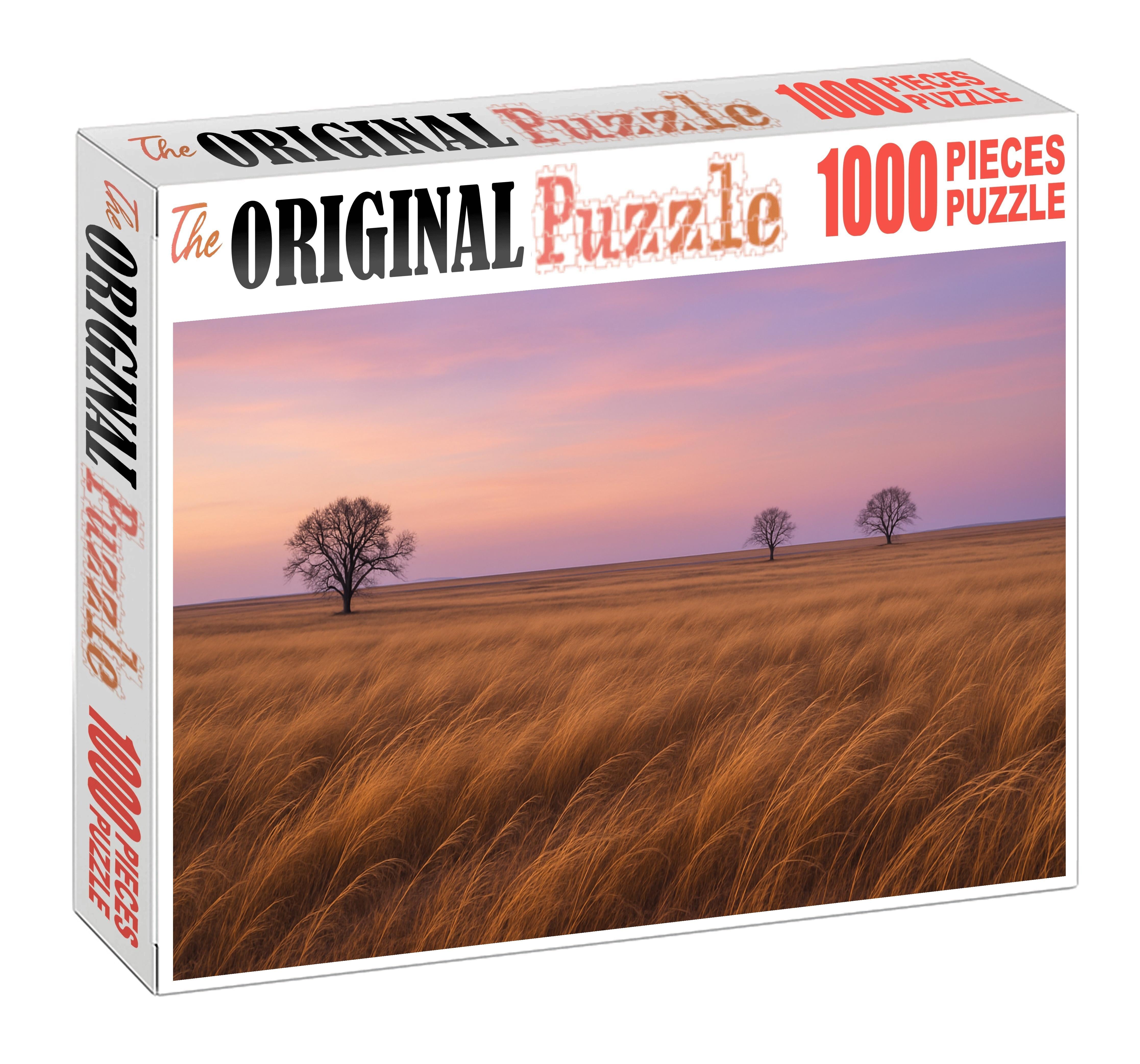Twilight Prairie Horizon Puzzle For Kids