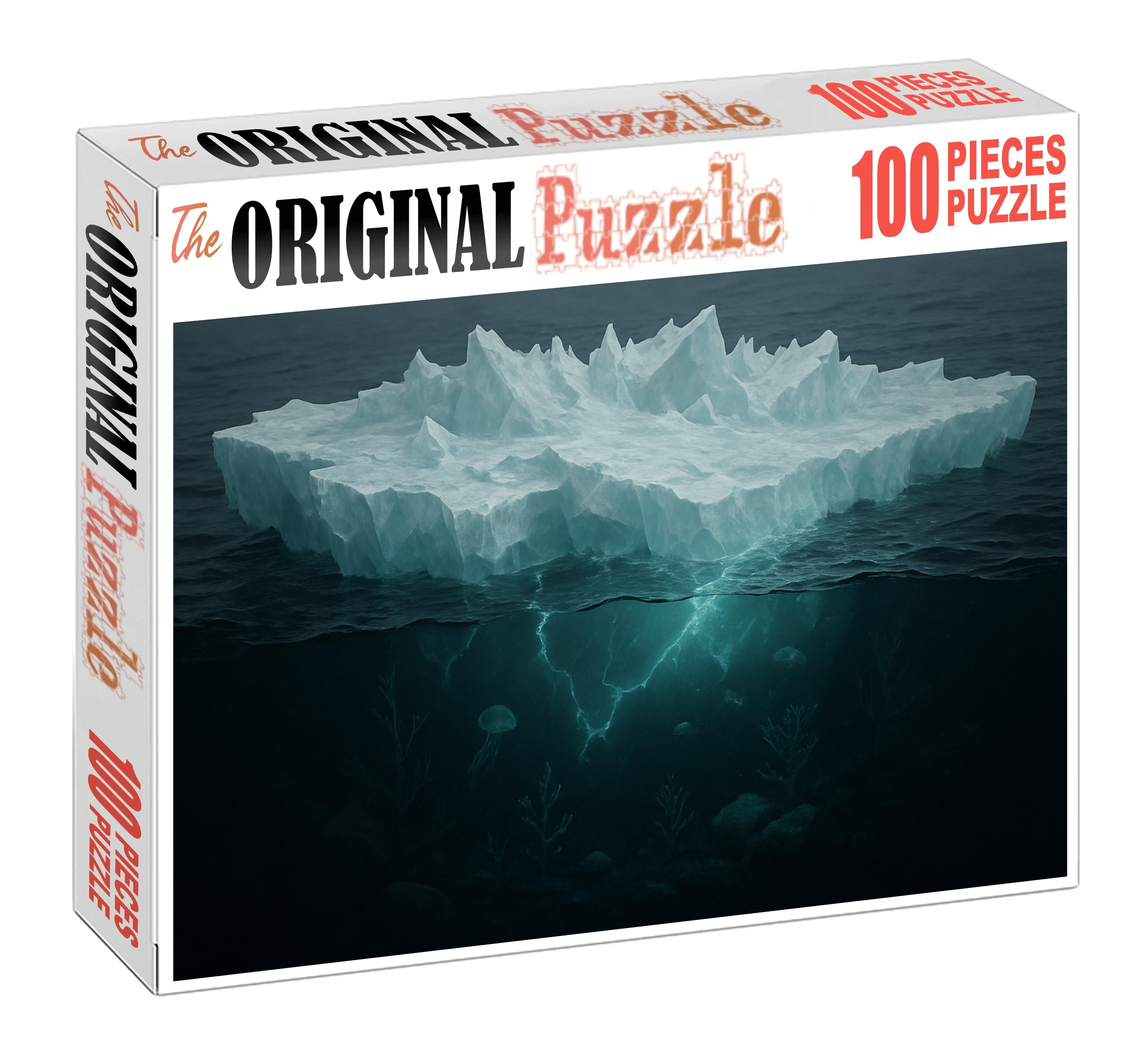 Glacial Drift Ice Shelf Custom Jigsaw Puzzle
